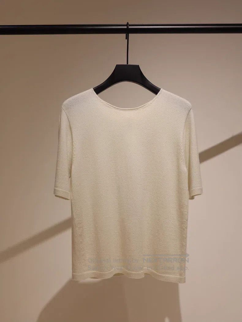 The Row The Row Cashmere short sleeve Size S / US 4 / IT 40 - 1 Thumbnail