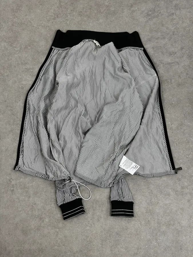 Jil Sander AW2015 Jil Sander Black & White Striped Light Zip-Up Jacket Size US M / EU 48-50 / 2 - 7 Thumbnail