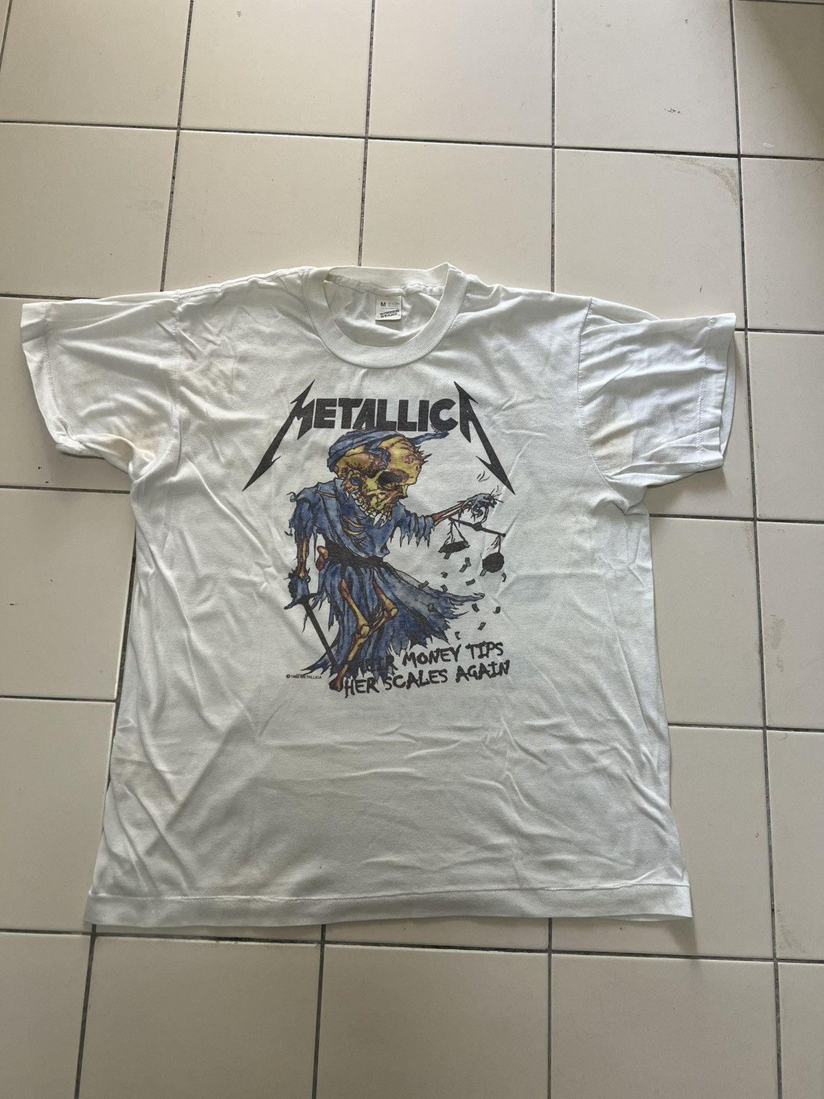 Band Tees × Metallica × Vintage Metallica 1988 - Vintage Size US M / EU 48-50 / 2 - 2 Thumbnail