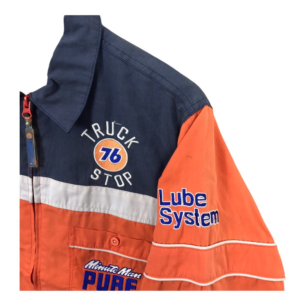 Sports Specialties × Vintage Vintage 76 Lubricants Racing Workwear Jacket Size US M / EU 48-50 / 2 - 5 Thumbnail