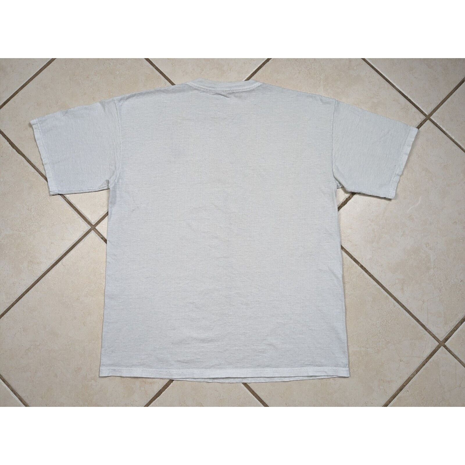 Adidas Vtg 90s Adidas T Shirt L Embroidered Three Stripe Logo USA Size US L / EU 52-54 / 3 - 9 Thumbnail