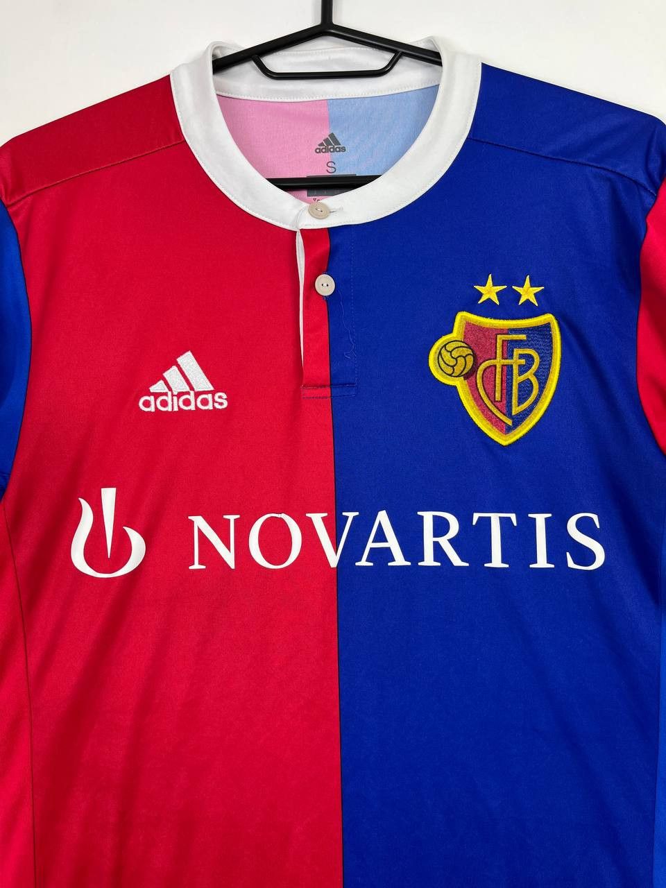Adidas BASEL 2017/18 HOME FOOTBALL SHIRT JERSEY ADIDAS Size S Size US S / EU 44-46 / 1 - 2 Thumbnail