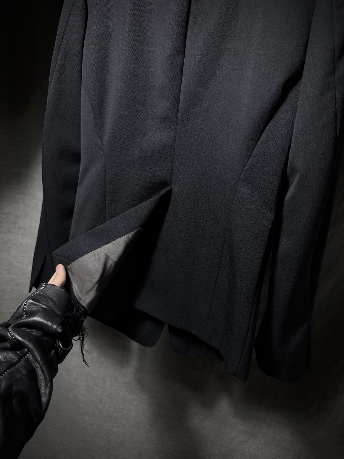 Julius Julius 08SS "Insanity In Industrial Inc" Gabardine Blazer Size US S / EU 44-46 / 1 - 6 Thumbnail