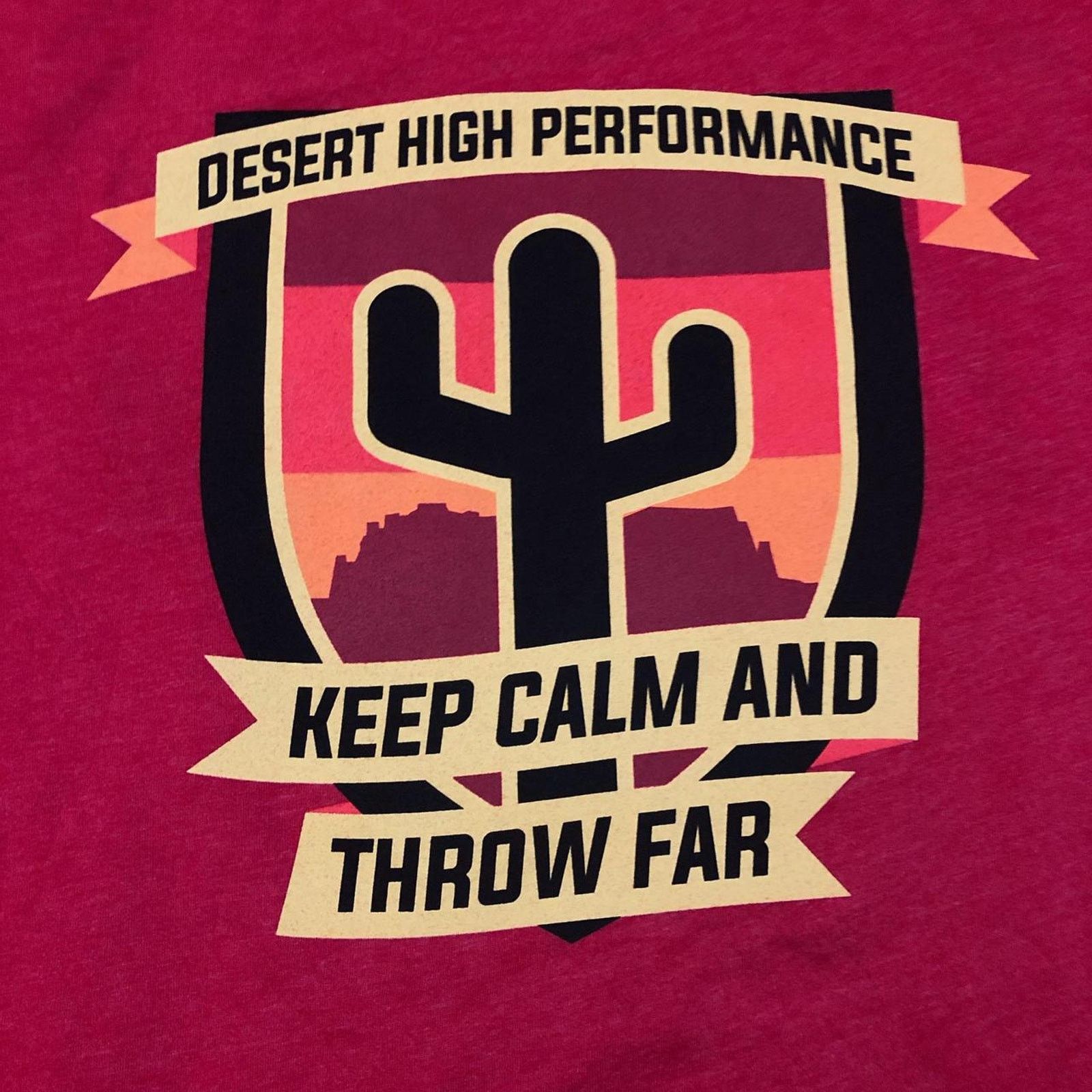 Next Level Men’s Red ‘Throws Lab Keep Calm And Throw Far’ Graphic Tee Size US M / EU 48-50 / 2 - 4 Thumbnail