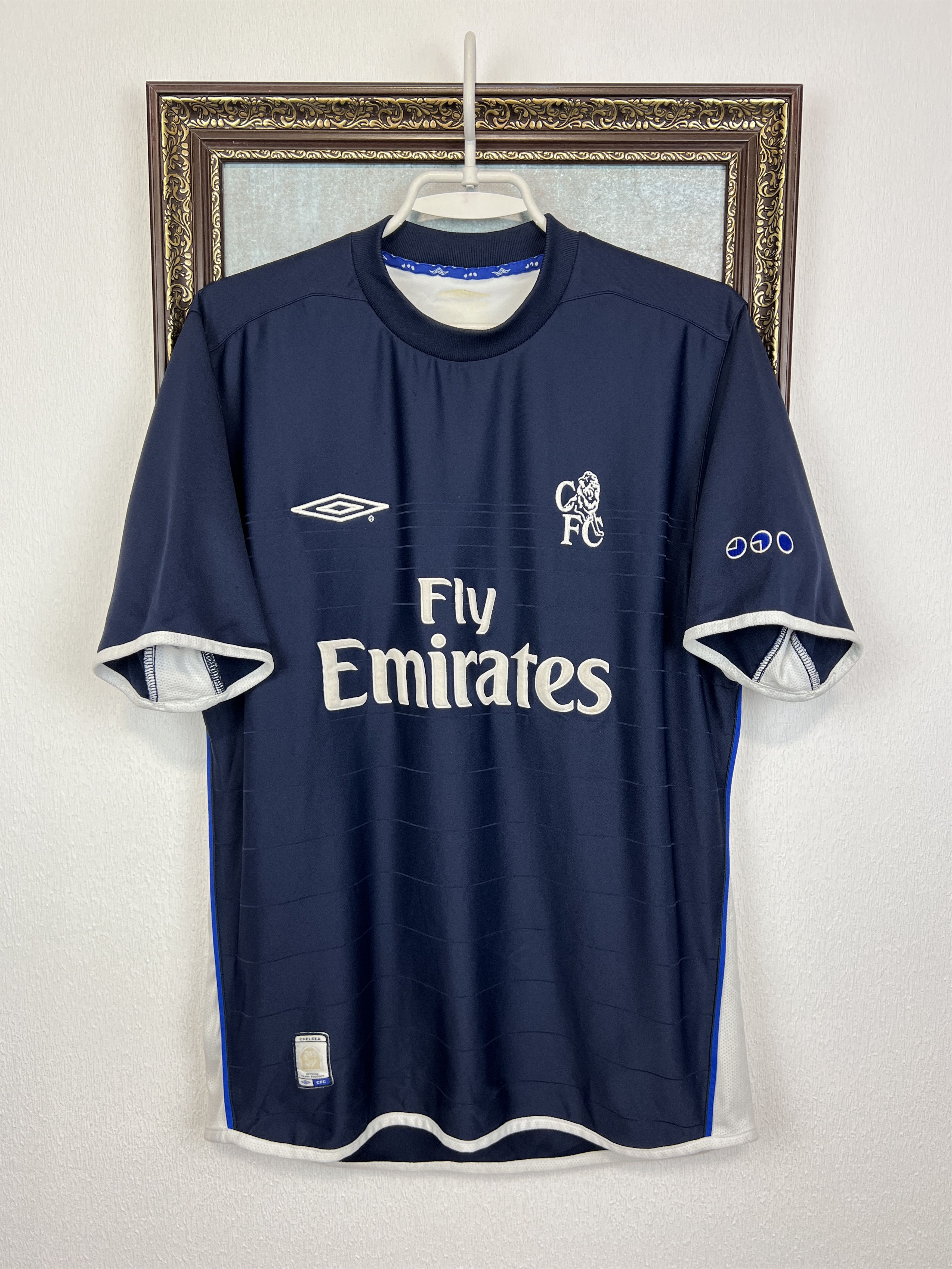 Adidas Vintage Chelsea Football Train Shirt Jersey Trikot Rare Size US M / EU 48-50 / 2 - 1 Thumbnail