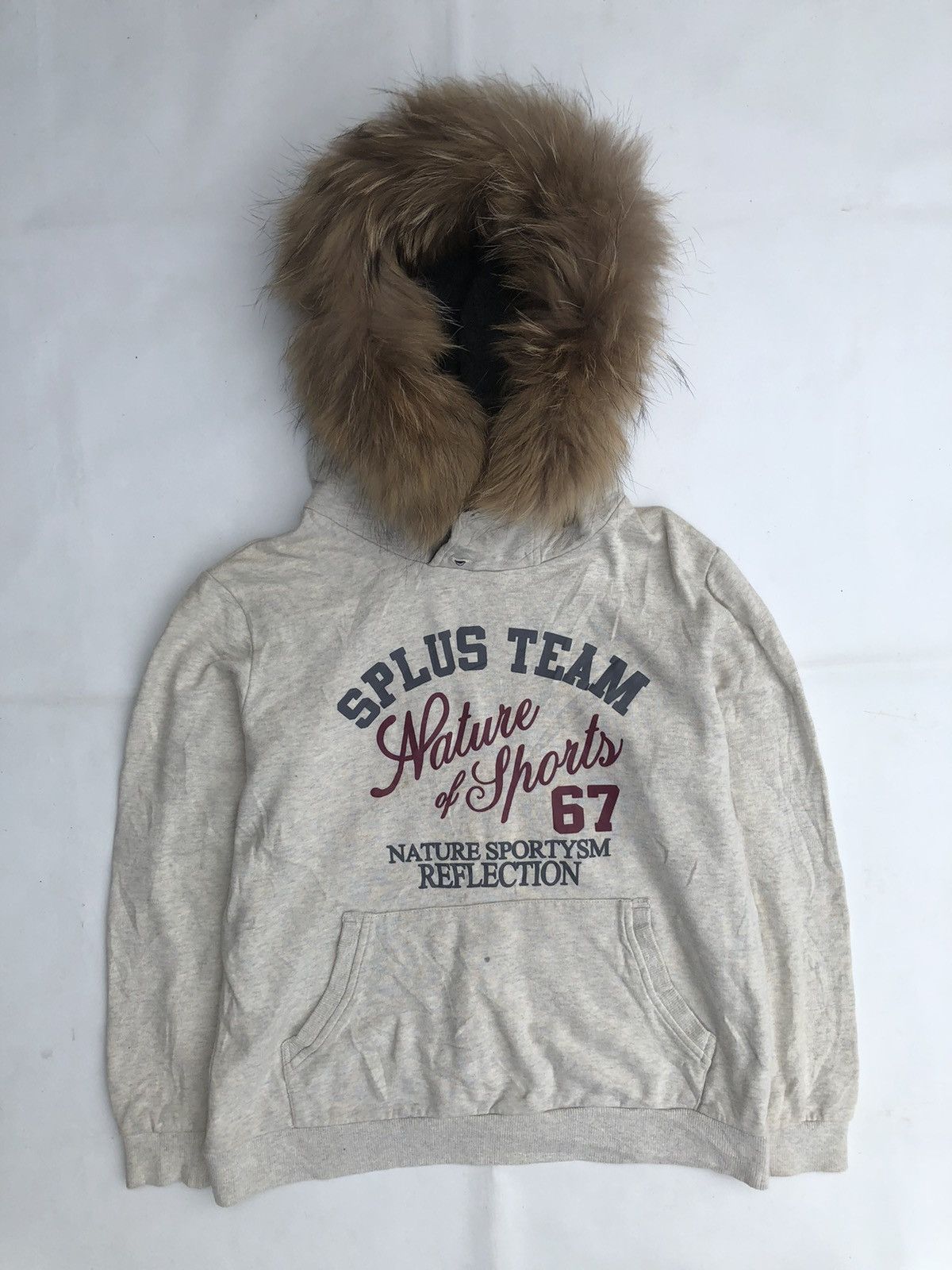 If Six Was Nine × Japanese Brand × Le Grande Bleu (L.G.B.) Studded Poem Fur hoodie Ifsixwasnine LGB Style Size US M / EU 48-50 / 2 - 1 Thumbnail