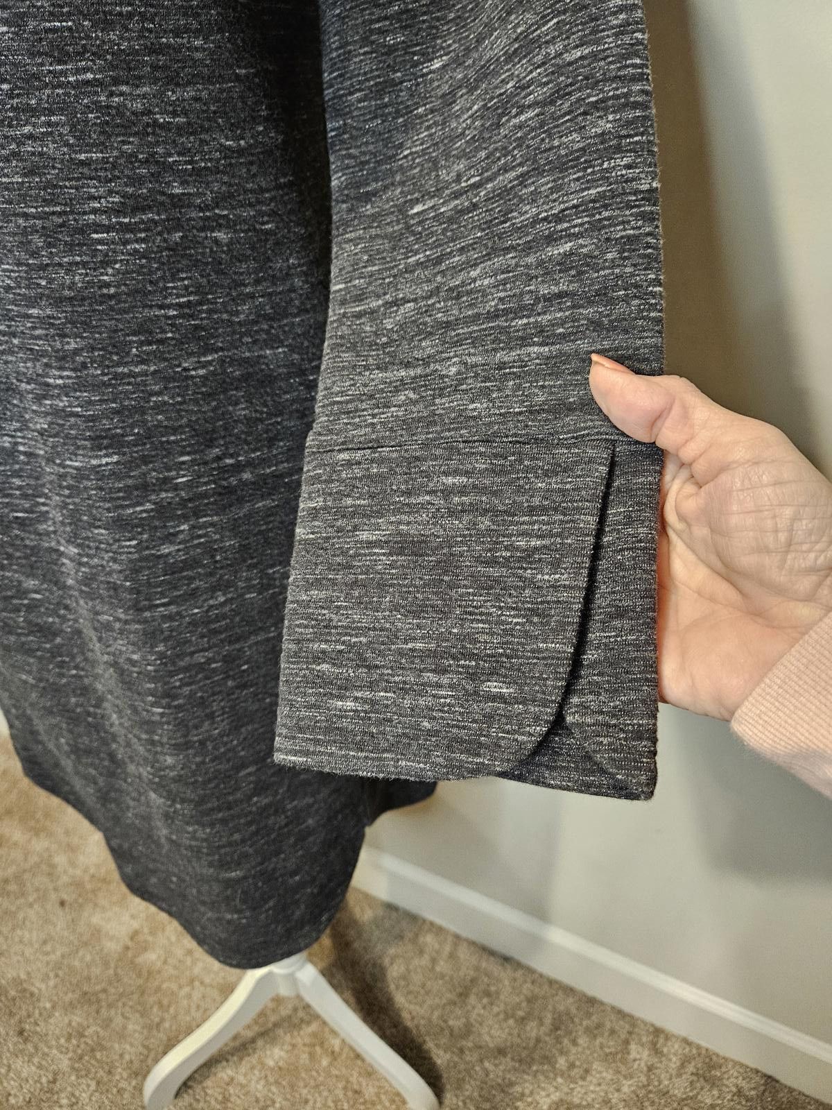Banana Republic Banana Republic Knit Dress - Gray - Long Sleeve Size XS / US 0-2 / IT 36-38 - 4 Thumbnail