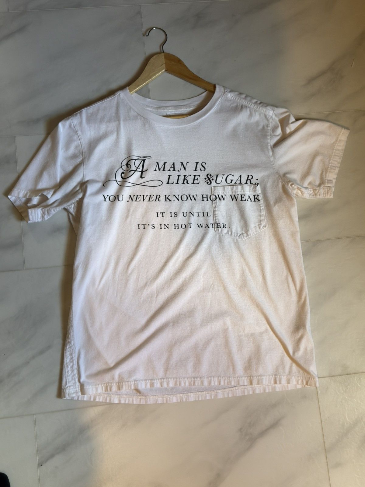 Takahiromiyashita The Soloist. 2018 “A Man Is” Tee Size US L / EU 52-54 / 3 - 1 Thumbnail