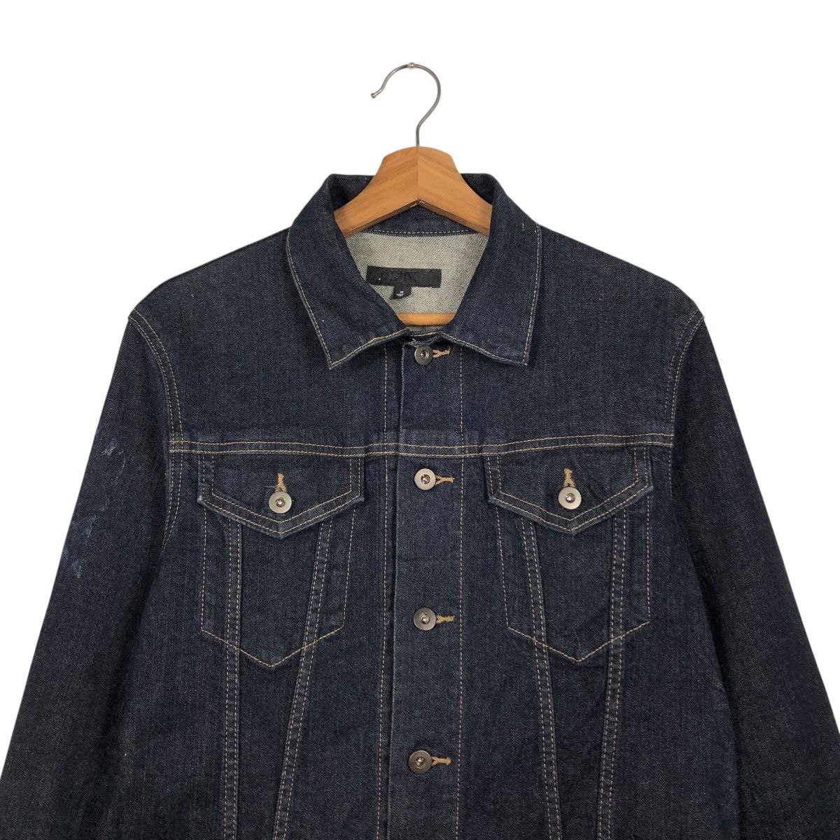 Japanese Brand 📌Vintage Biker Denim Jacket Uniqlo Japan Issey Miyake Size US M / EU 48-50 / 2 - 4 Thumbnail
