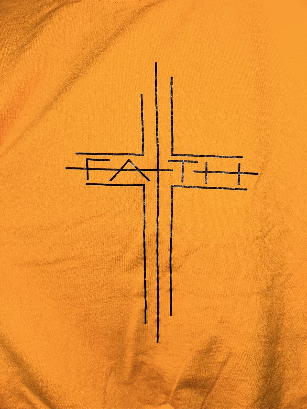 Other Women’s Yellow Faith Crewneck Sweatshirt size XL Size XL / US 12-14 / IT 48-50 - 1 Thumbnail