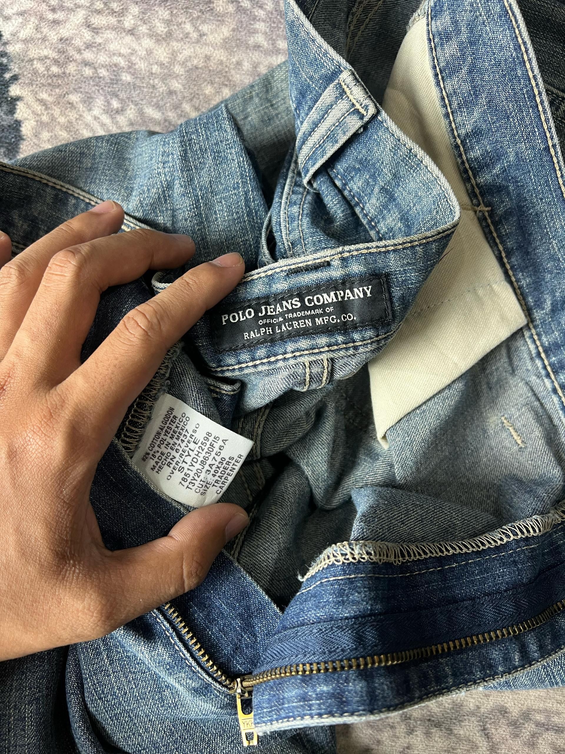 Polo Ralph Lauren × Ralph Lauren × Vintage Vintage Polo Jeans Ralph Lauren Traders Carpenter Pants Size US 40 / EU 56 - 13 Thumbnail