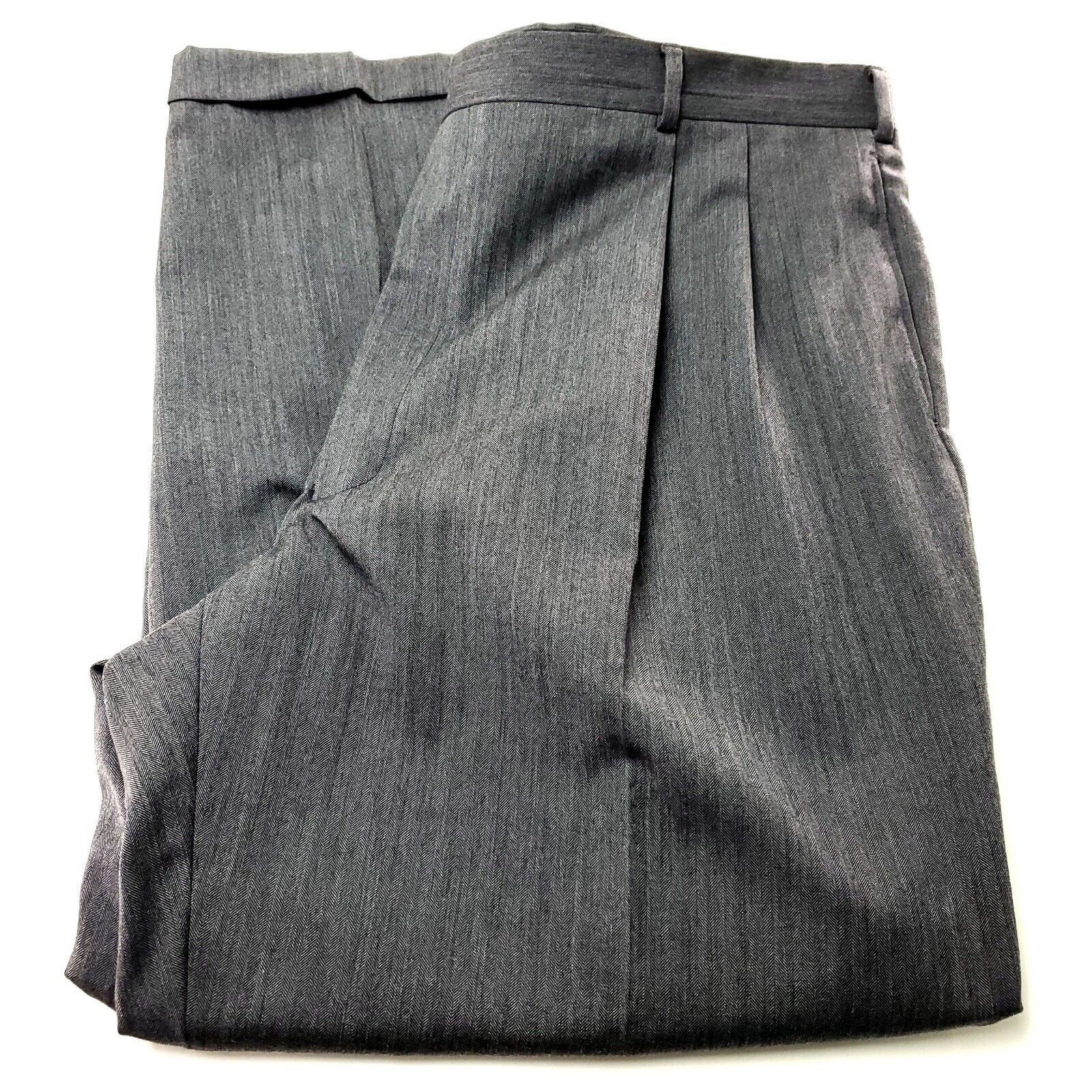 Jos. A. Bank Jos A Bank Signature Wool 2 Button 2 Piece Suit 46L Gray Her Size 46L - 3 Thumbnail