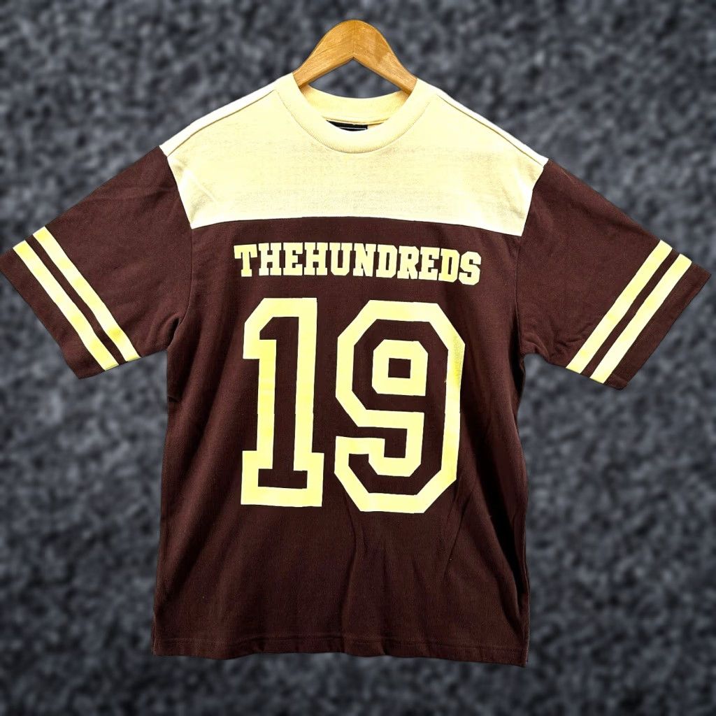 The Hundreds The Hundreds Shirt Mens Large T Shirt Cotton Jersey Football Style Size US L / EU 52-54 / 3 - 1 Thumbnail