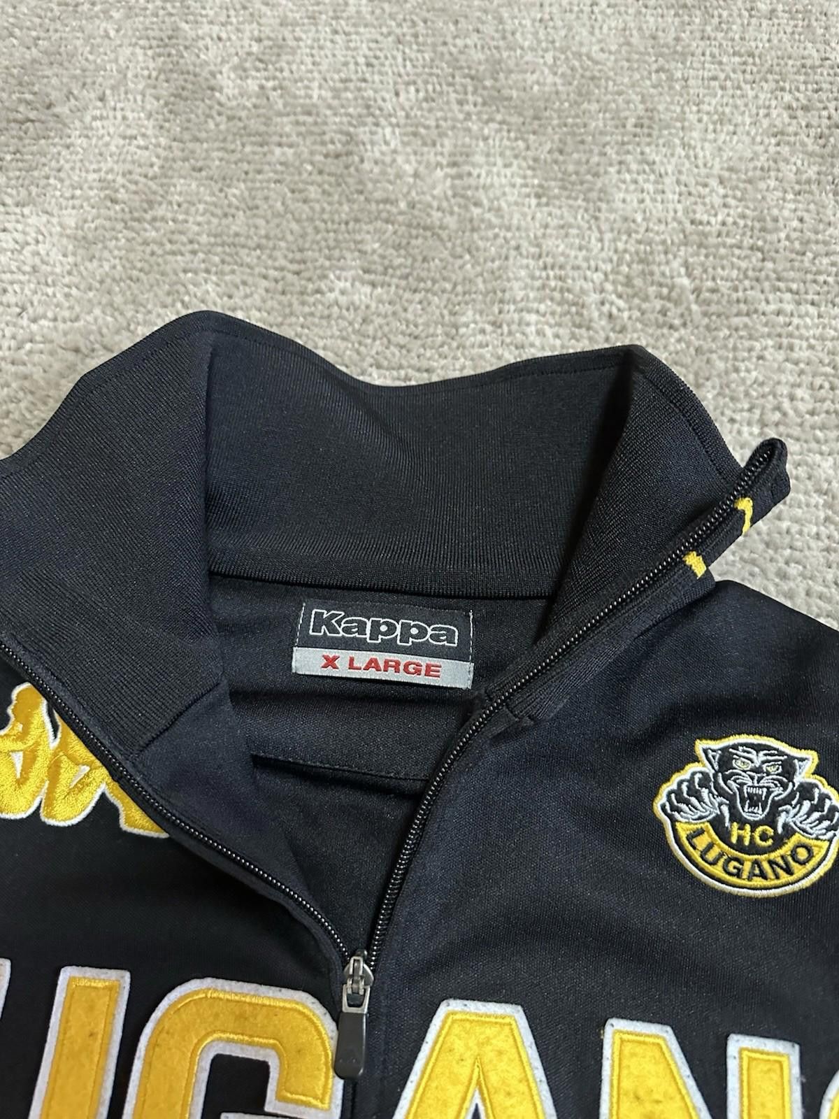 Kappa HC LUGANO ICE HOCKEY CLUB TRACK TOP JACKET KAPPA BLACK XL Size US XL / EU 56 / 4 - 5 Thumbnail