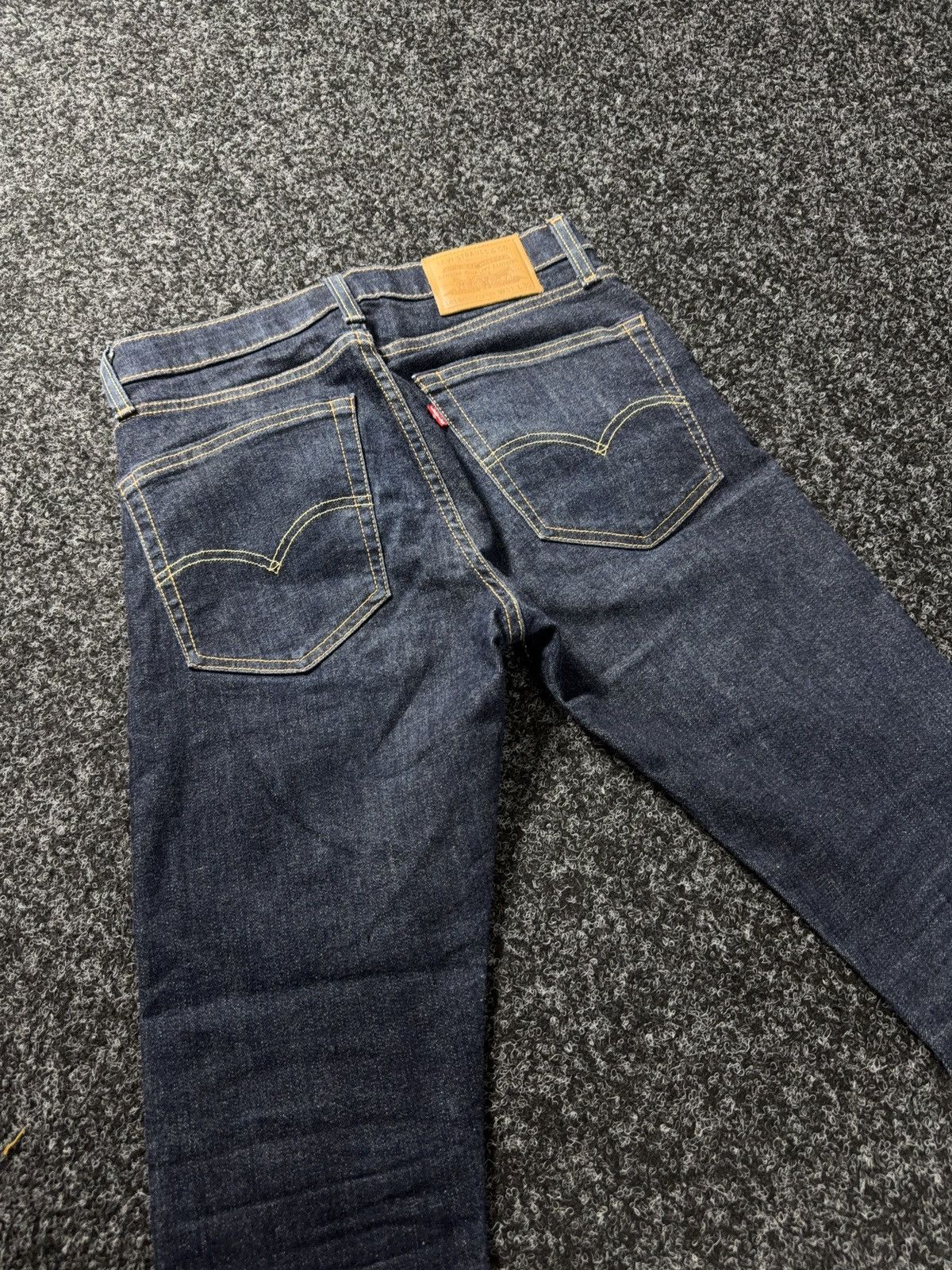 Levi's 00s Levis 510 USA Western Skinny Taper Raw Denim Jeans W31 Size US 31 - 13 Thumbnail