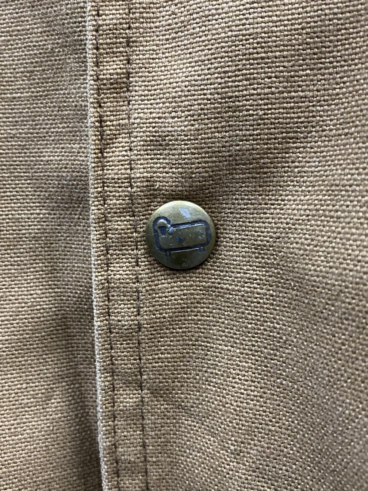 Woolrich Woolen Mills Vintage Woolrich Chore Double Lining Jacket Button (L) Size US L / EU 52-54 / 3 - 14 Thumbnail
