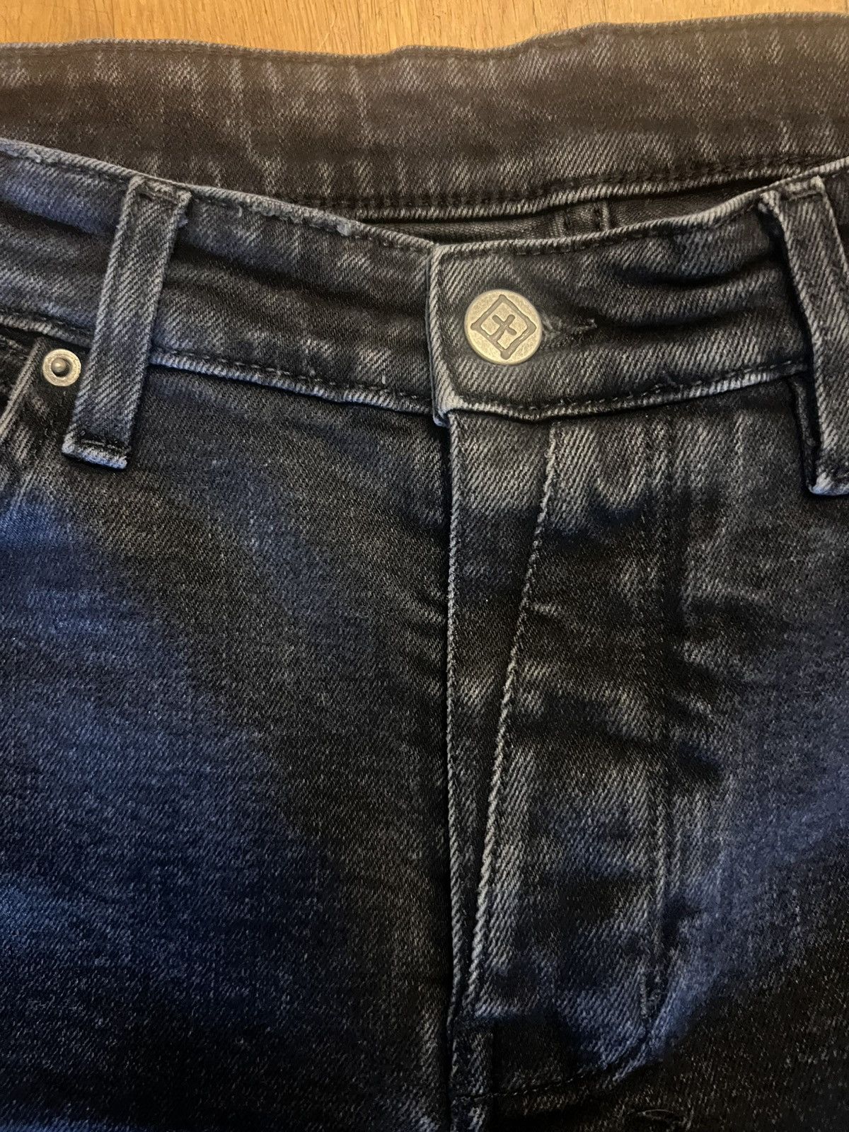 Ksubi Ksubi black distressed jeans 001 Size US 32 / EU 48 - 2 Thumbnail