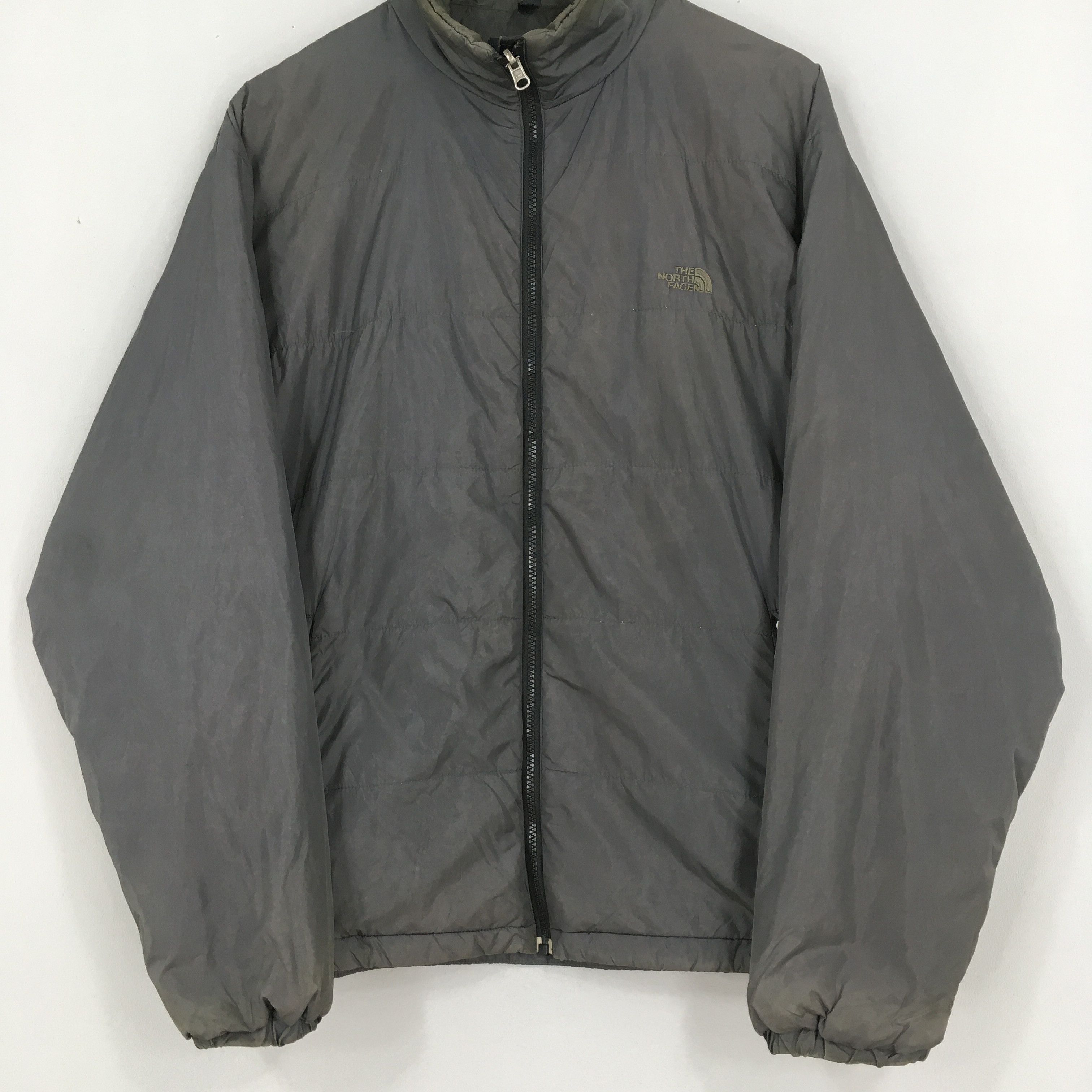 The North Face Vintage The North Face Gray Windbreaker Jacket XLarge Size US XL / EU 56 / 4 - 3 Thumbnail