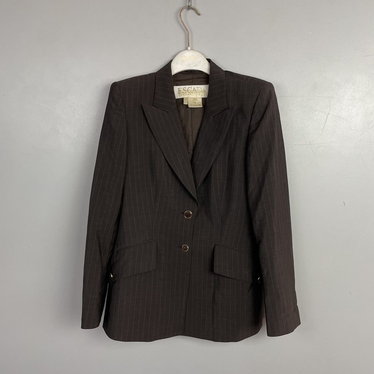 Escada Vintage suit Escada margaretha ley blazer and midi skirt 36 Size XS / US 0-2 / IT 36-38 - 3 Thumbnail