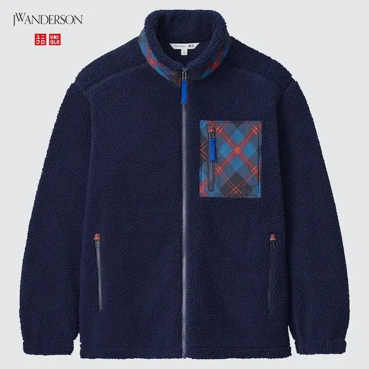 JW Anderson × Japanese Brand Uniqlo x J. W. Anderson Pile Lined Fleece Full-Zip Blouson Size US XS / EU 42 / 0 - 1 Thumbnail