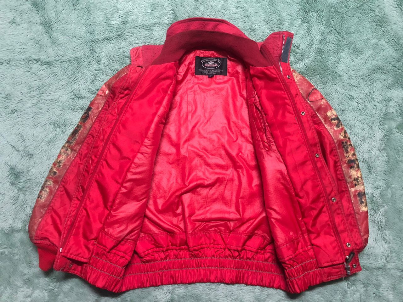 Japanese Brand VINTAGE KUSHITANI HAMAMATSU NYLON DOUBLE ZIP RIDE JACKET Size US M / EU 48-50 / 2 - 3 Thumbnail