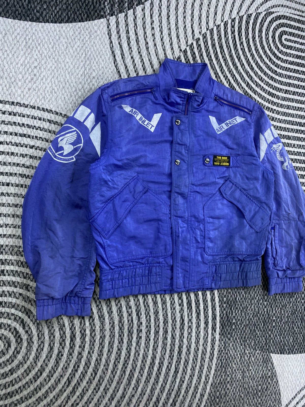 Japanese Brand Vintage The Bike Motorsport Squad Jacket Size US L / EU 52-54 / 3 - 3 Thumbnail