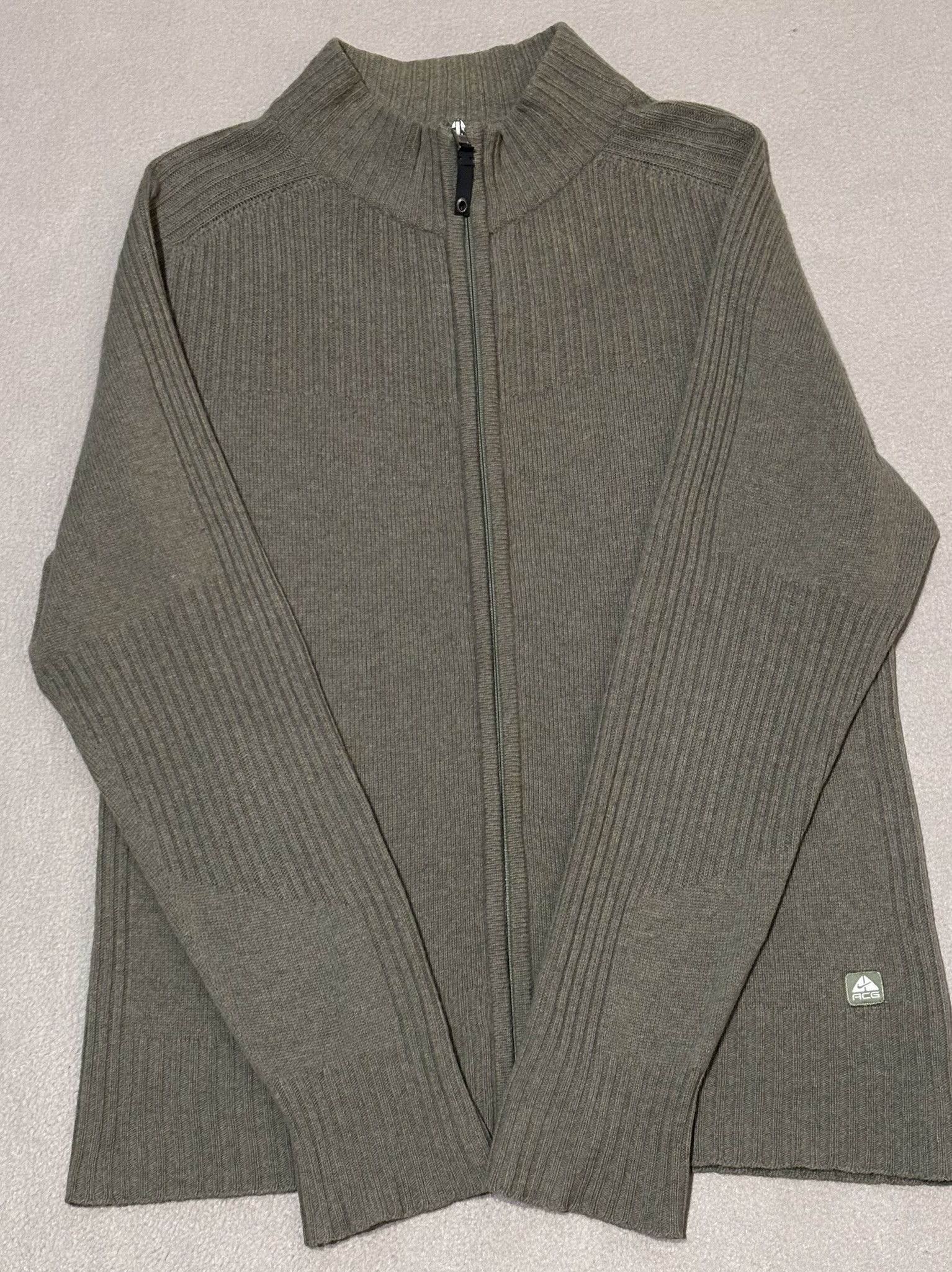 Nike ACG Nike ACG Zip Wool Sweater Large Size US L / EU 52-54 / 3 - 6 Thumbnail