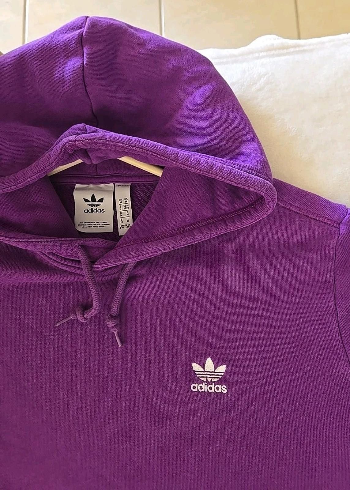 Adidas Adidas Hoodie Women's Large Trefoil Logo Pullover Sweatshirt Size M / US 6-8 / IT 42-44 - 2 Thumbnail