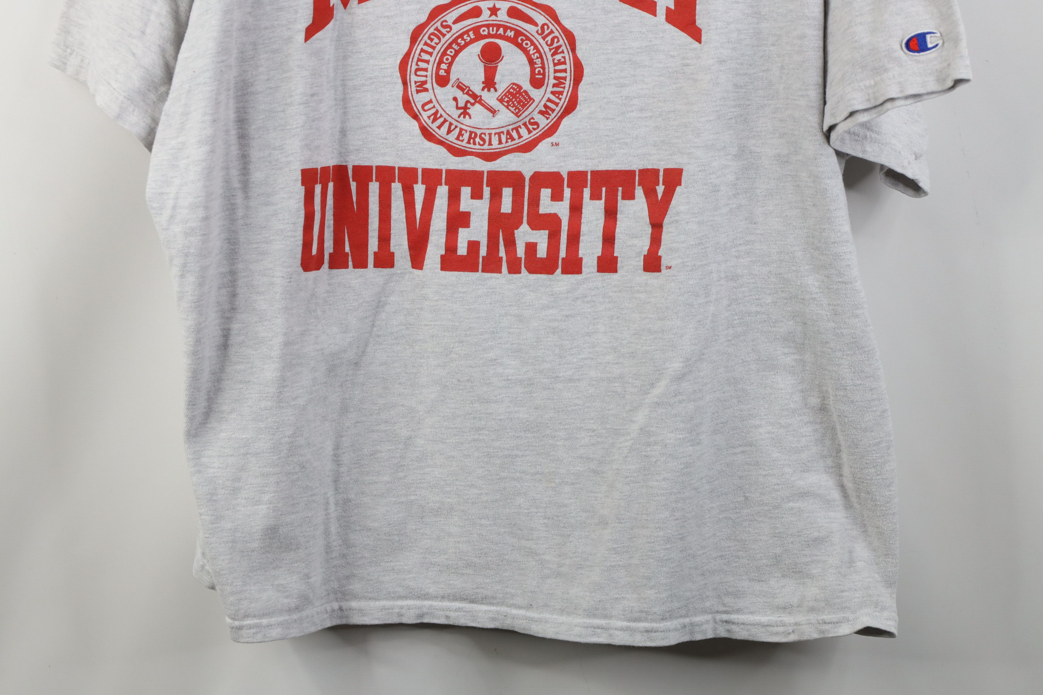 Champion Vintage 90s Champion University of Ohio Short Sleeve T-Shirt Size US XXL / EU 58 / 5 - 3 Thumbnail