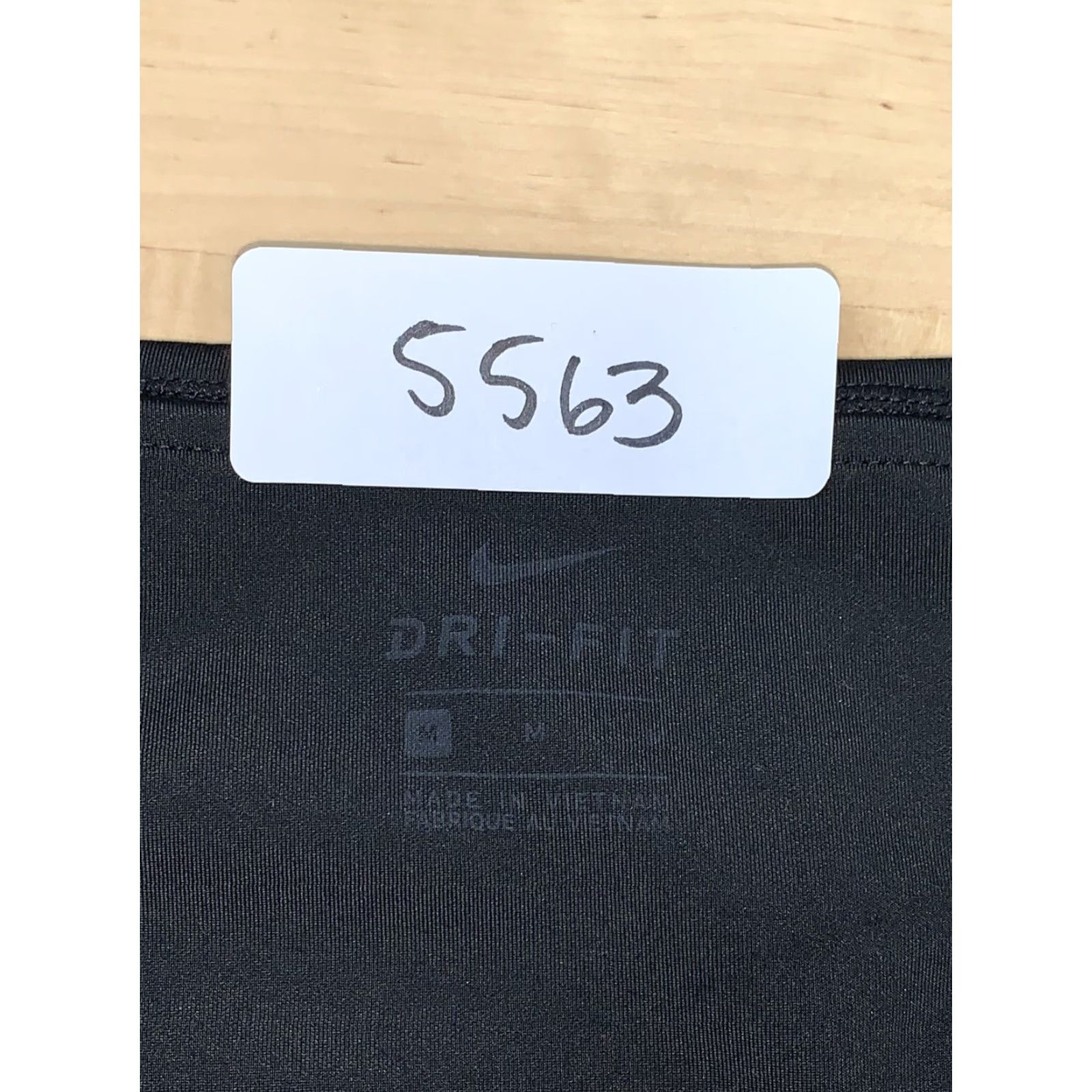 Nike Nike Dri-Fit Leggings Cropped Womens M Black Activewear Gym Training Running Yoga Size 32" / US 10 / IT 46 - 3 Thumbnail