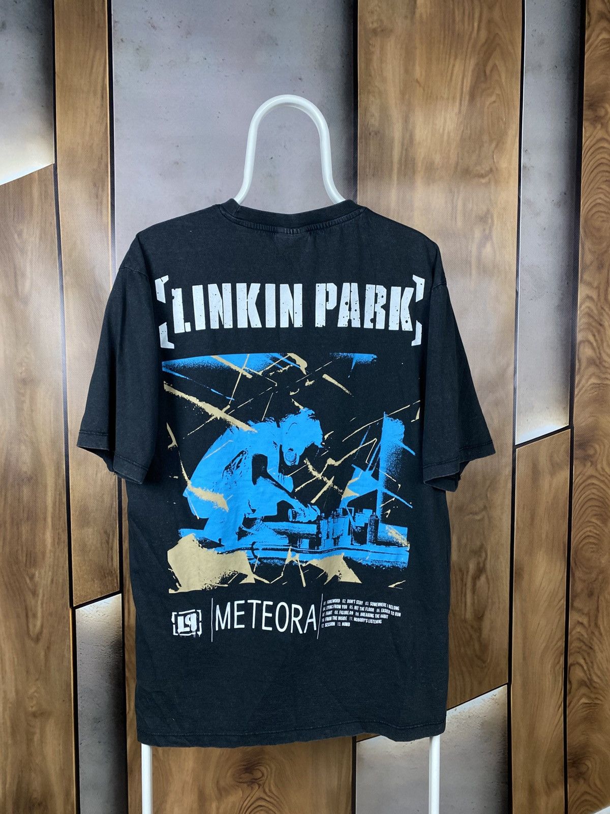 Band Tees 🎸T-Shirt Linkin Park Album Meteora Overprint Tee🎸 Size US M / EU 48-50 / 2 - 1 Thumbnail