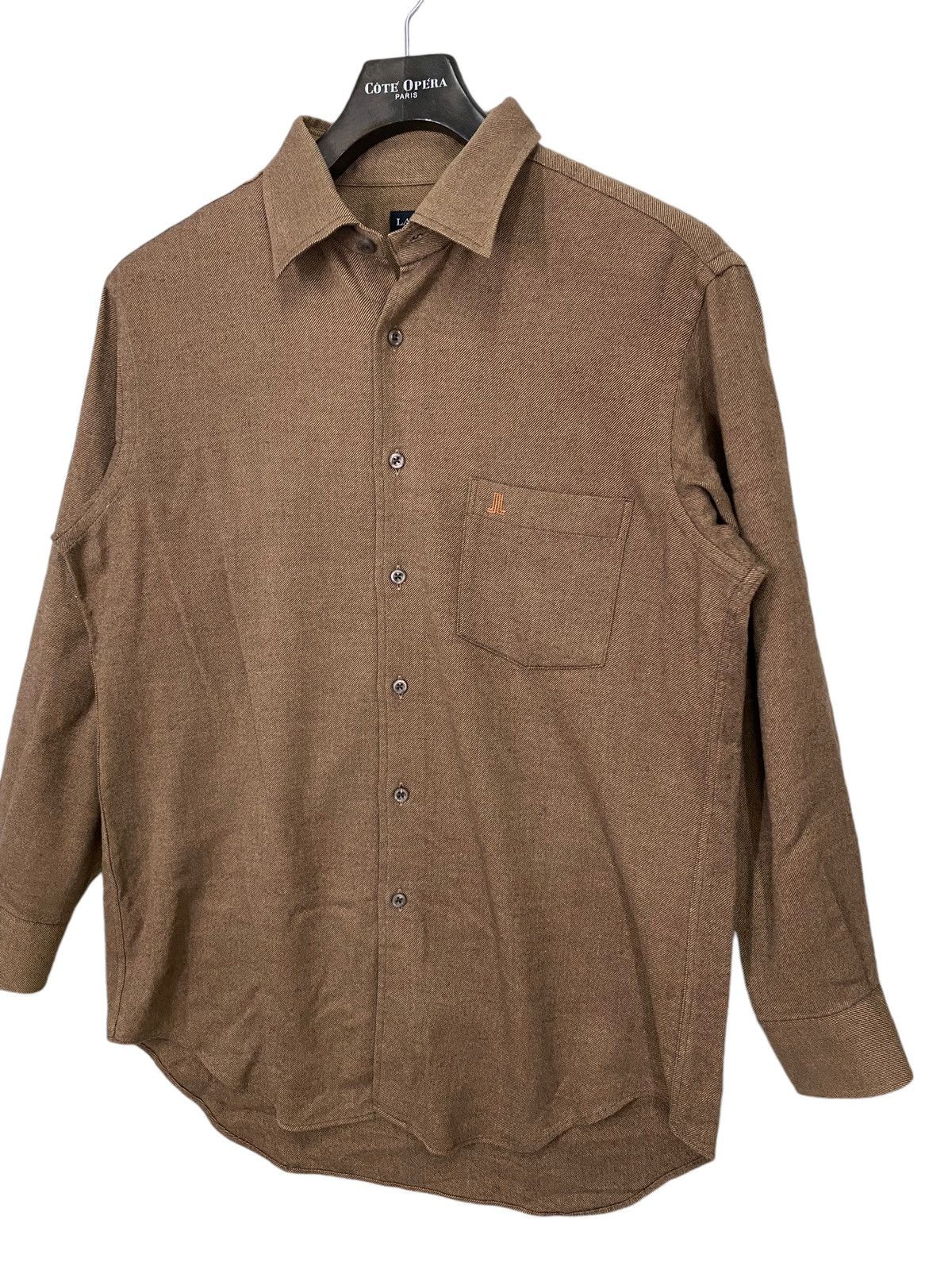Lanvin × Vintage Vintage lanvin shirt button ups longsleeve Size US L / EU 52-54 / 3 - 3 Thumbnail