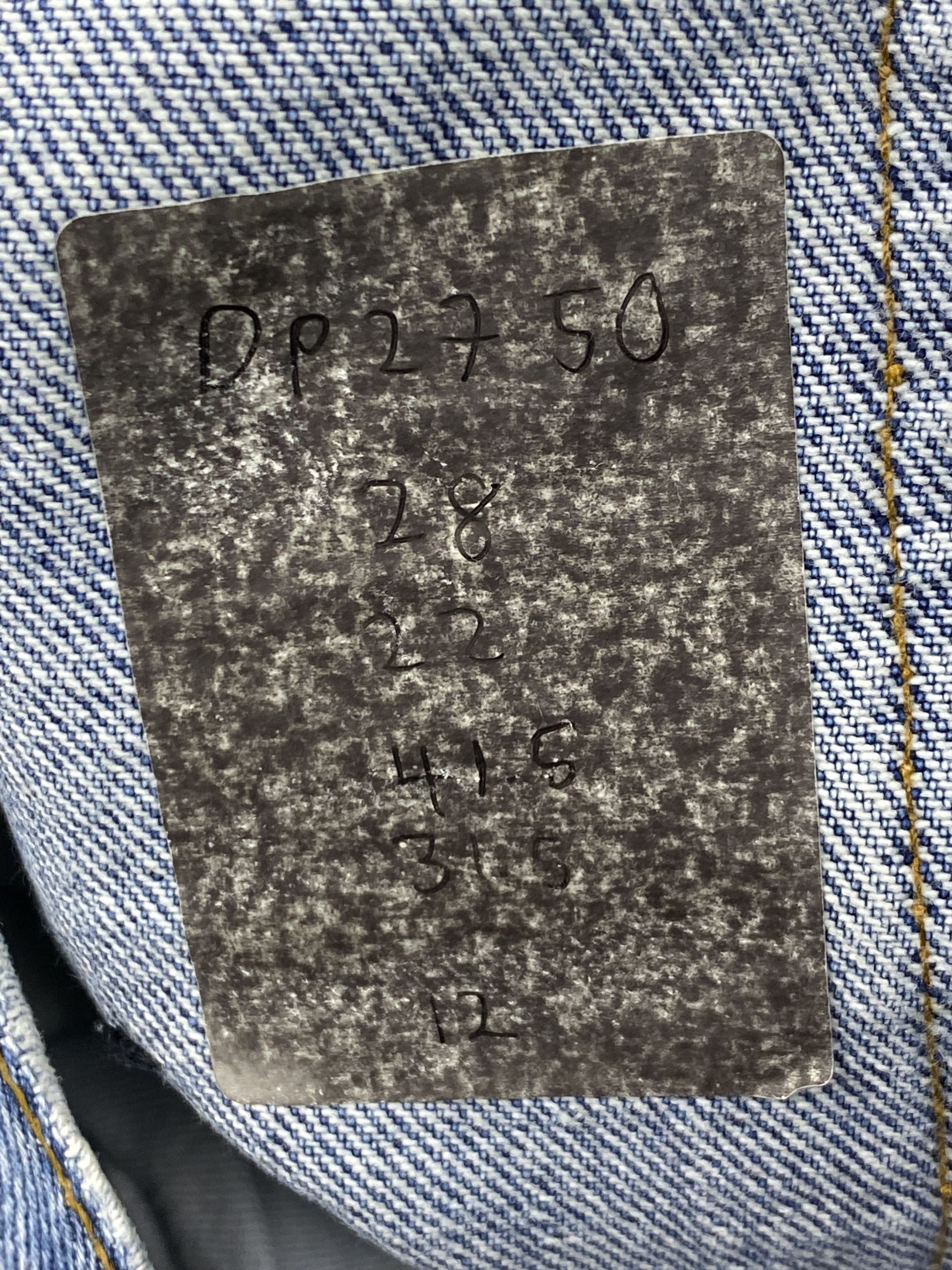 Levi's Vintage Levis 501 Lightwash Blue Jeans DP2750 Size US 28 / EU 44 - 15 Thumbnail