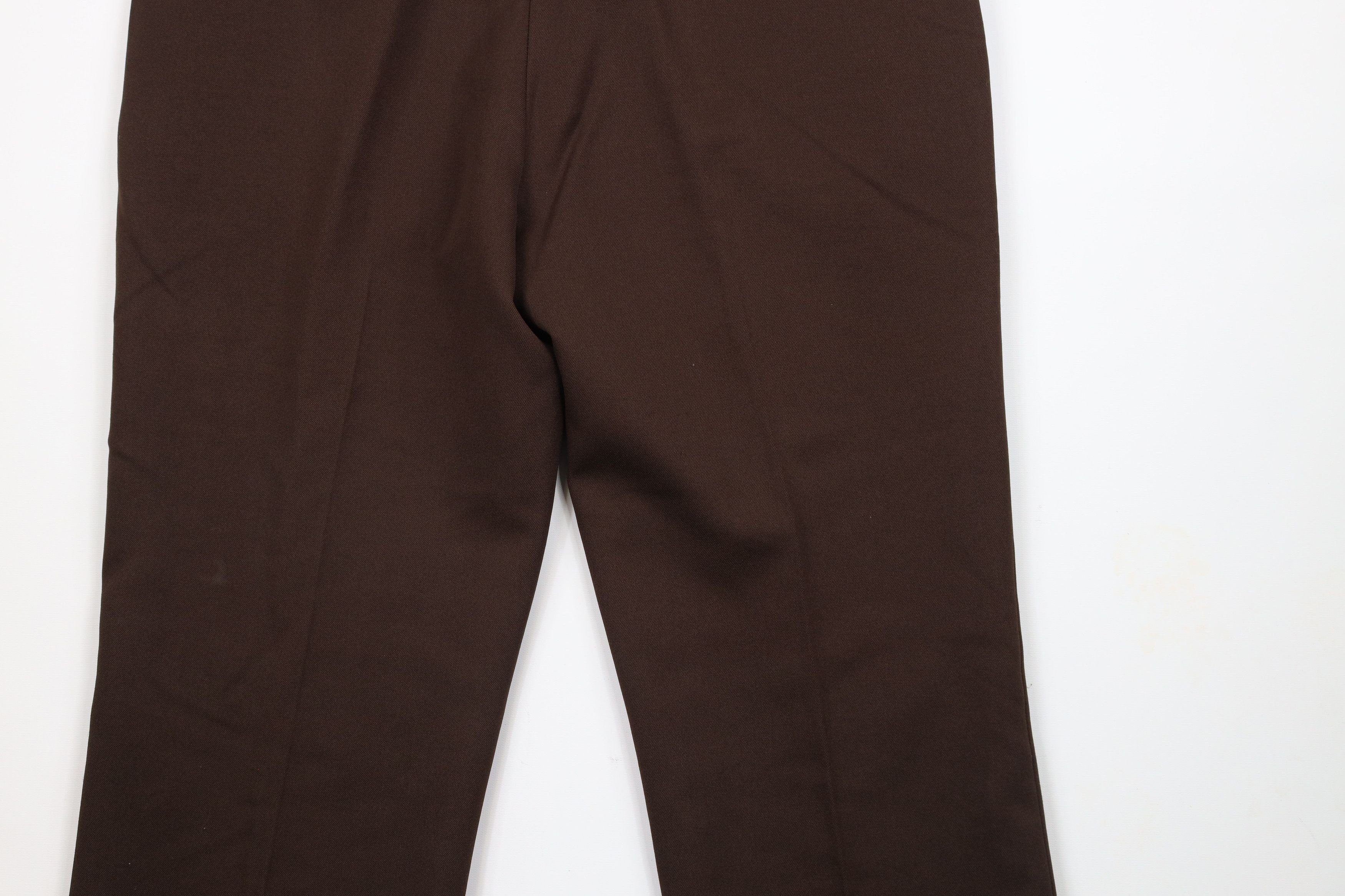 Vintage Vintage 70s Streetwear Wide Leg Bell Bottoms Pants Brown USA Size US 36 / EU 52 - 11 Thumbnail