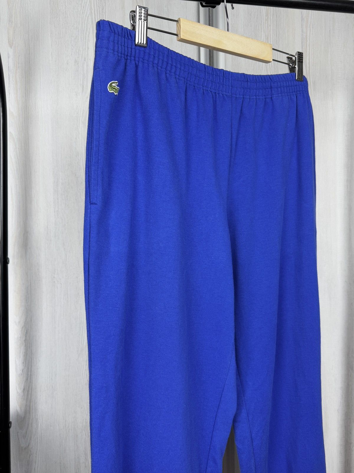 Lacoste Chemise Lacoste vintage 90s made in France blue sweatpants Size US 34 / EU 50 - 5 Thumbnail