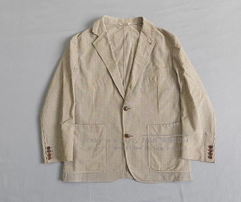 Hermes Hermes Casual Tweed Jacket, 58% Wool + 37% Cotton, Small C Size 50R - 1 Thumbnail