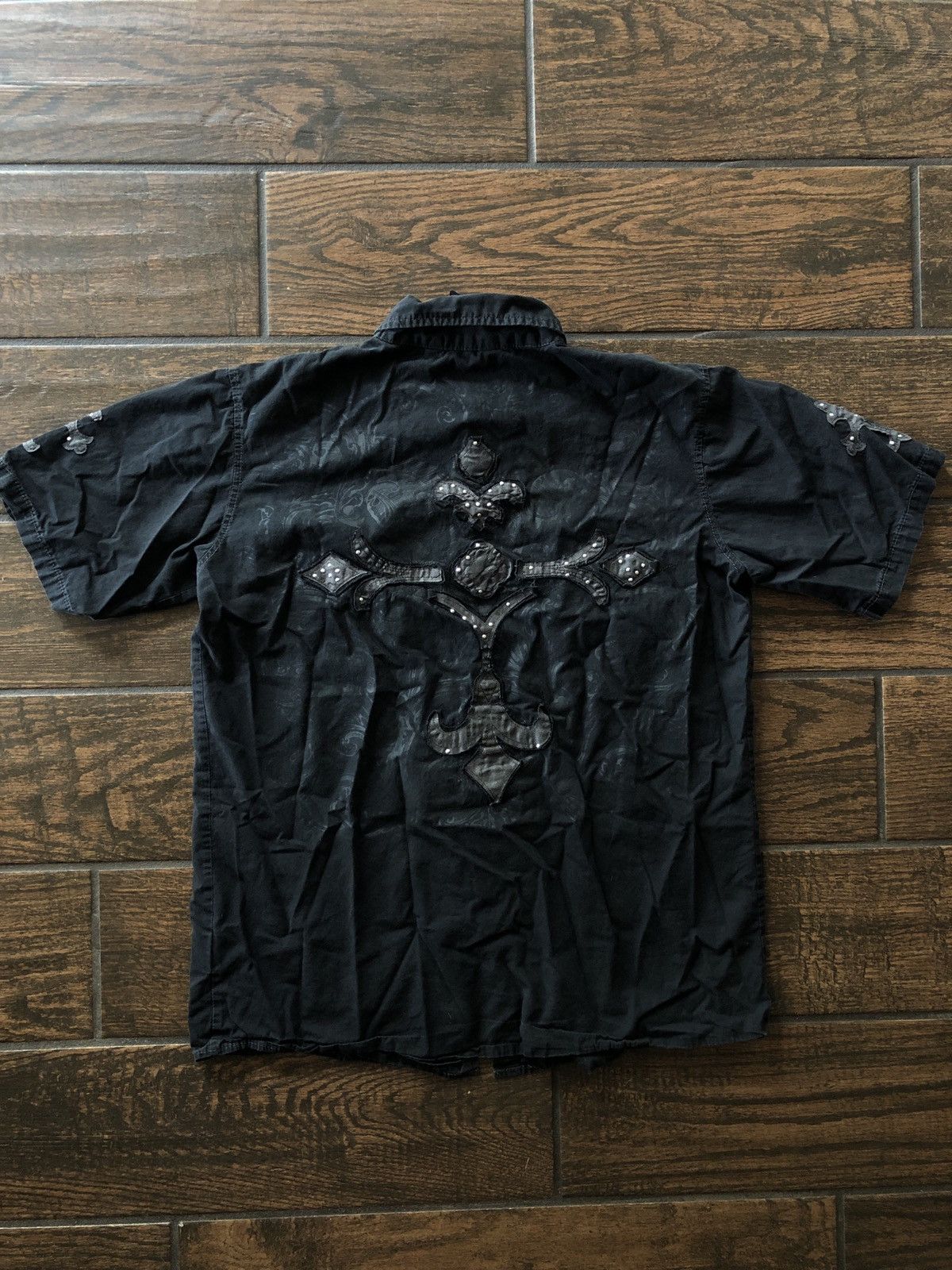 Affliction × Band Tees CRZY Y2K button up cross Affliction type Size US S / EU 44-46 / 1 - 6 Thumbnail