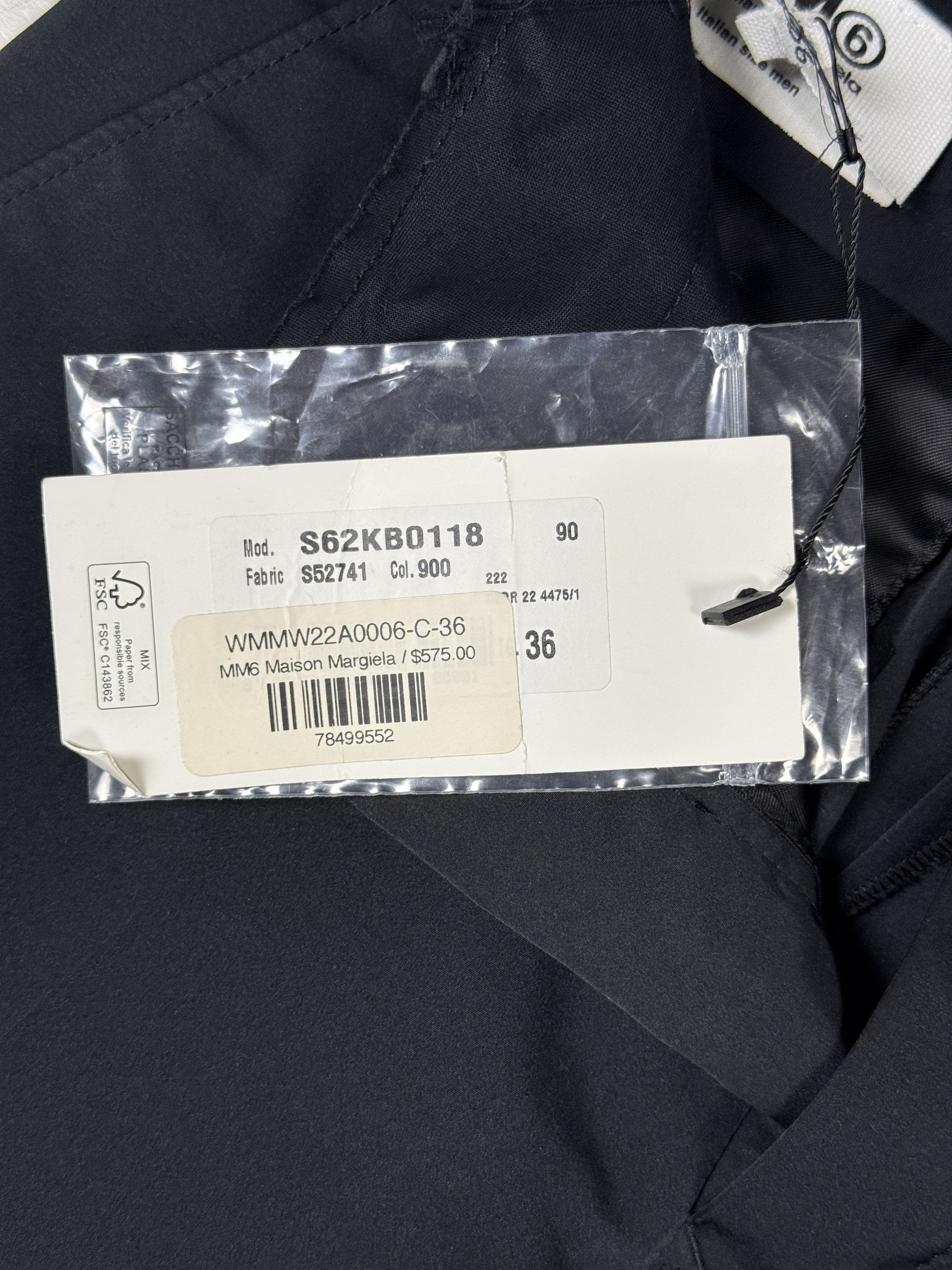 Maison Margiela $575 MM6 Maison Margiela Pleated Trousers Size 25" / US 0 / IT 36 - 10 Thumbnail