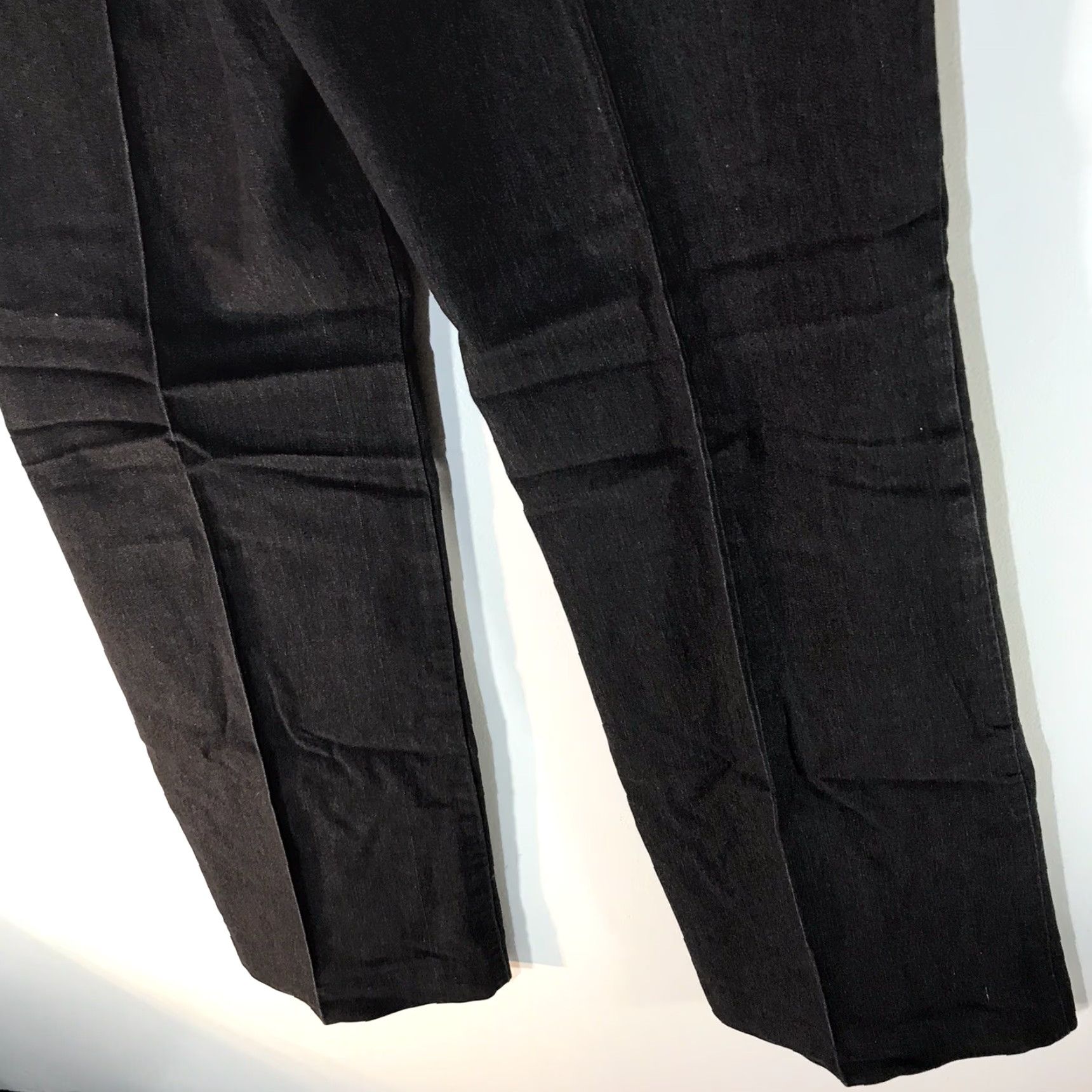 Vintage New Directions Black Wide Leg Dress Pants Womens Size 10 Size 32" / US 10 / IT 46 - 6 Thumbnail