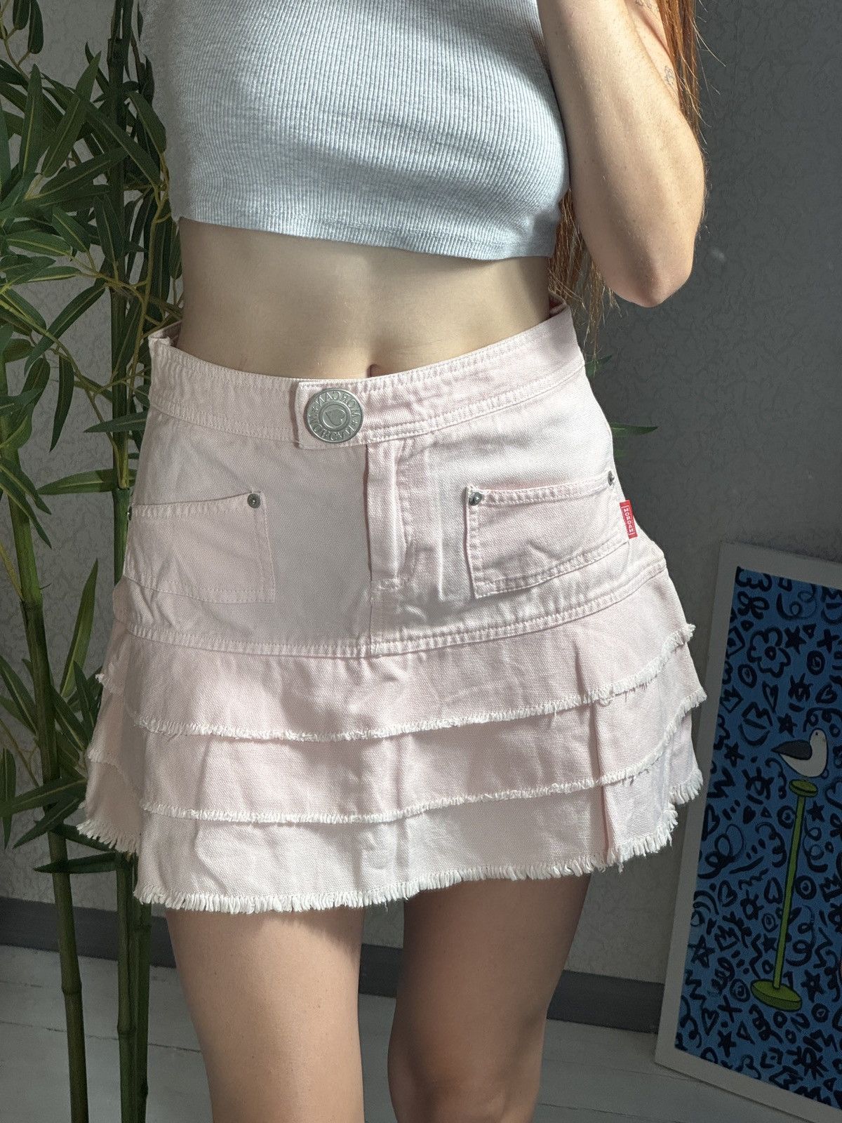 Morgan Homme VINTAGE MORGAN DE TOI PLEATED MINI SKIRT Size 28" / US 6 / IT 42 - 1 Thumbnail
