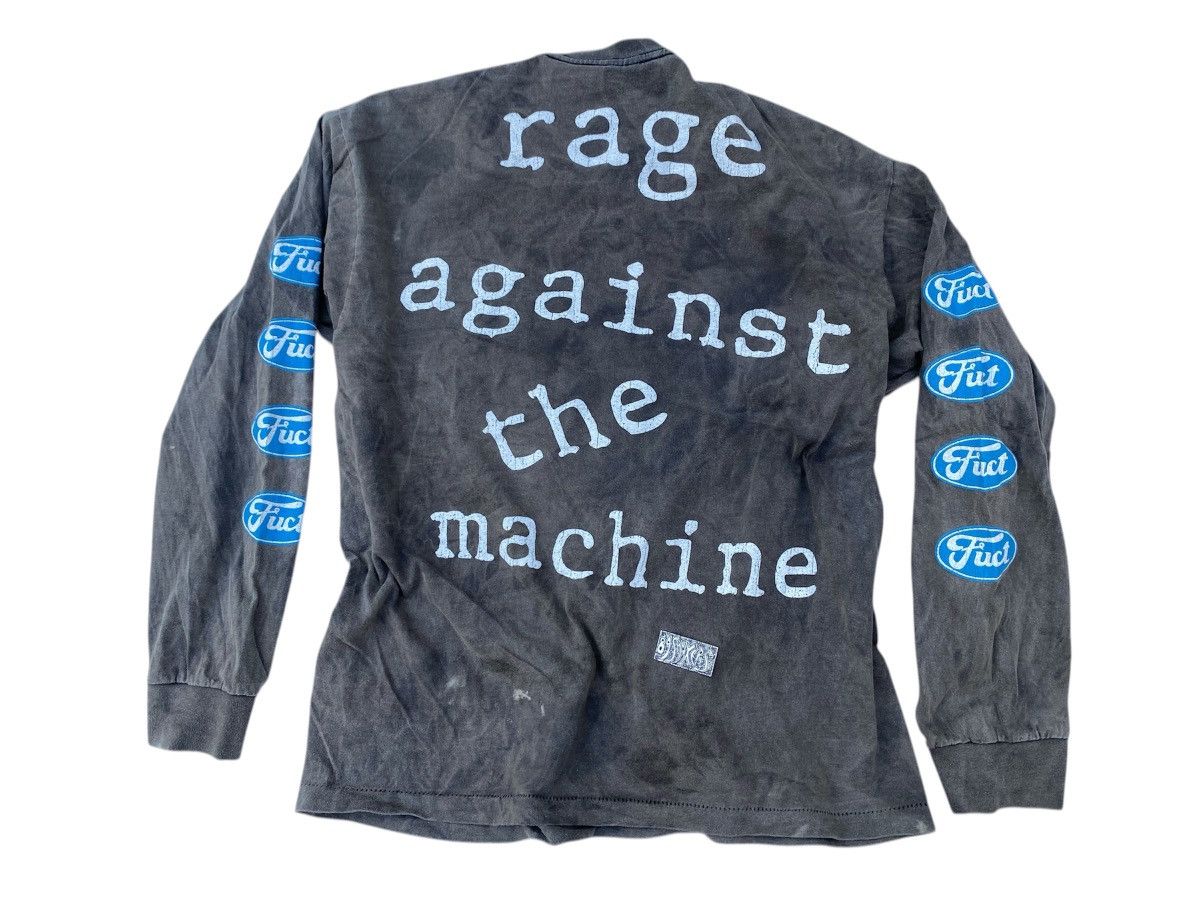 Band Tees Vintage rage against the machine x fuct Size US XL / EU 56 / 4 - 1 Thumbnail