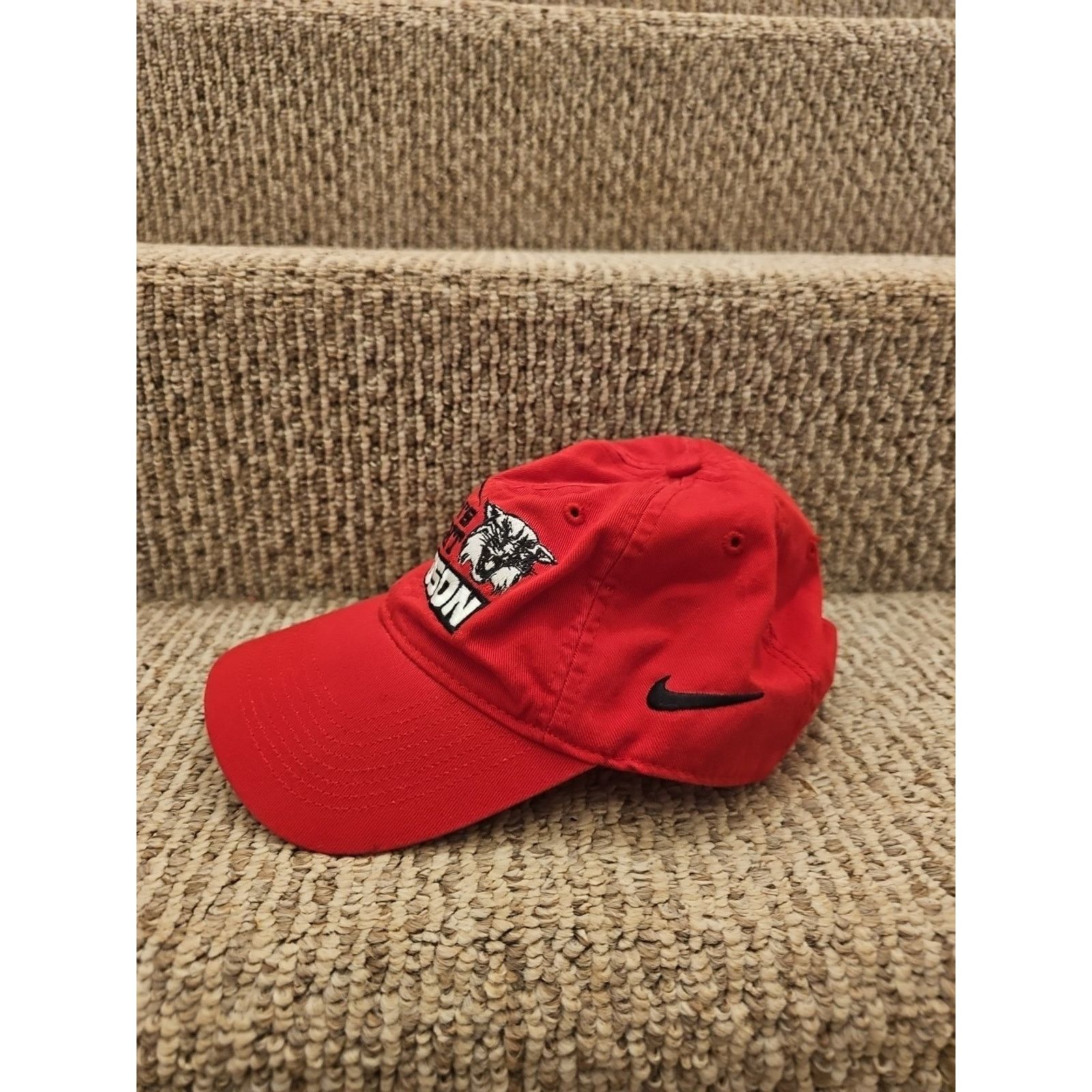 Nike Nike Davidson College Wildcats 2008 Elite Eight Baseball Hat Size ONE SIZE - 4 Thumbnail