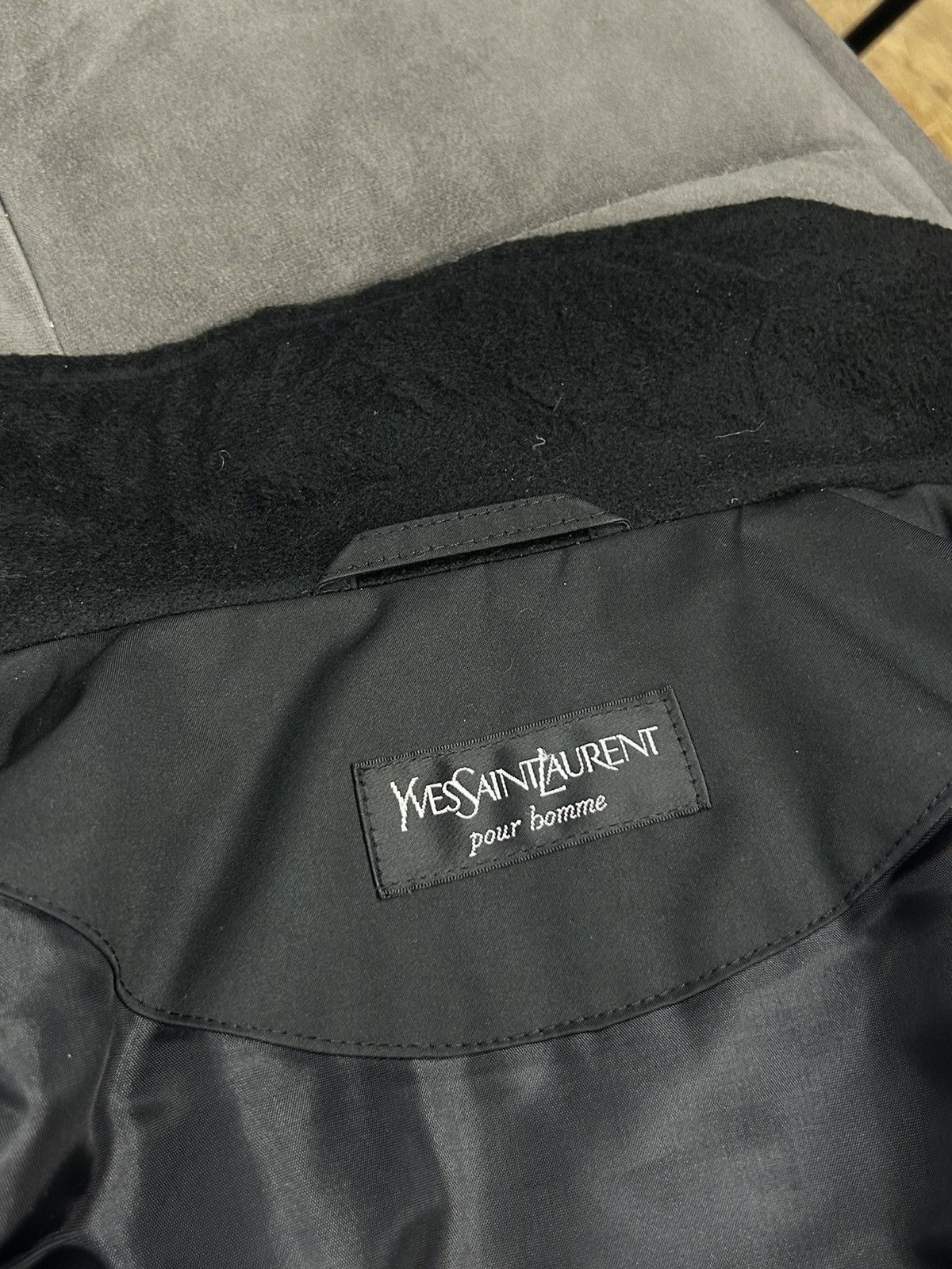 Yves Saint Laurent Yves Saint Laurent Pour Homme Black Jacket – Size 50 Size US L / EU 52-54 / 3 - 9 Thumbnail