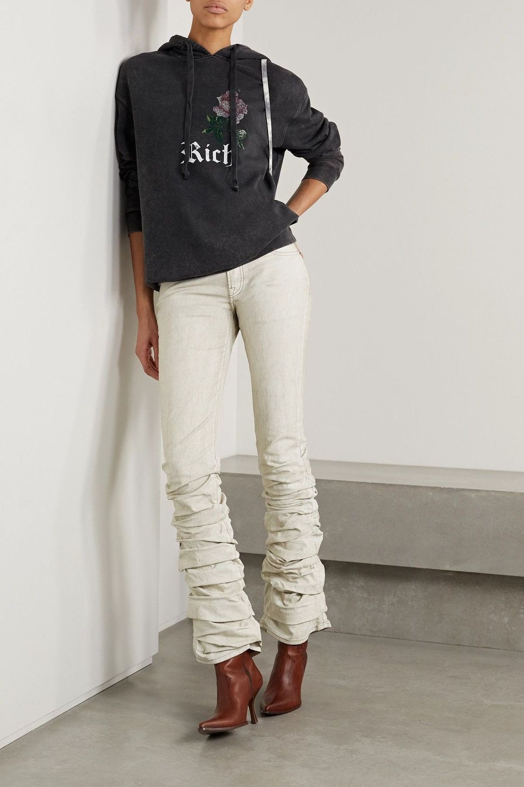 Acne Studios Pop pink trash jeans size 2 US Size 24" / US 00 / IT 34 - 1 Thumbnail