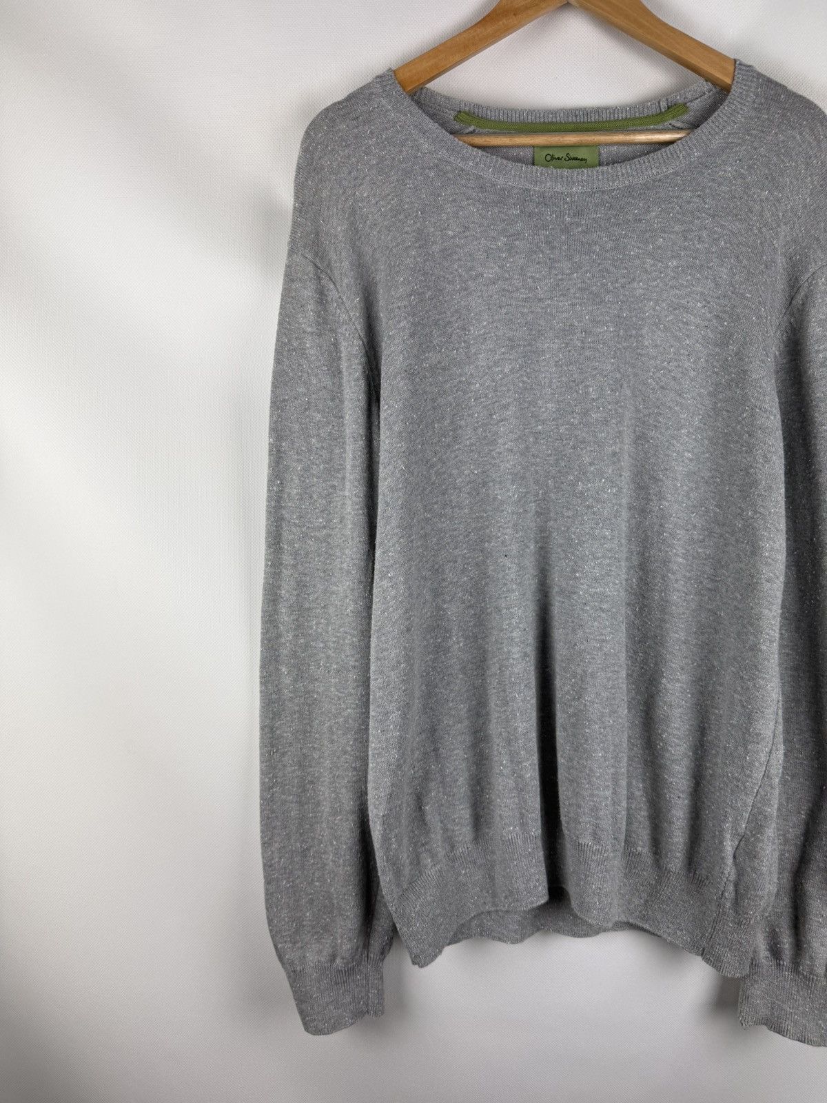 Oliver Sweeney Oliver Sweeney Basic Long Sleeve Cotton Sweater Pullover Size US XL / EU 56 / 4 - 2 Thumbnail