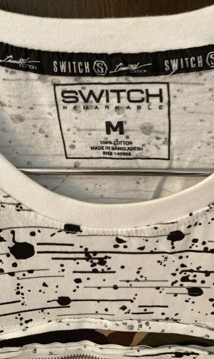 Other Switch Remarkable Distressed Slash Tee - Camo Underlay - M Size US M / EU 48-50 / 2 - 2 Thumbnail