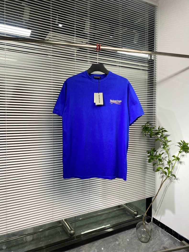 Balenciaga Balenciaga Cola wave print logo short sleeves 2503-Nextarro Size US M / EU 48-50 / 2 - 2 Thumbnail