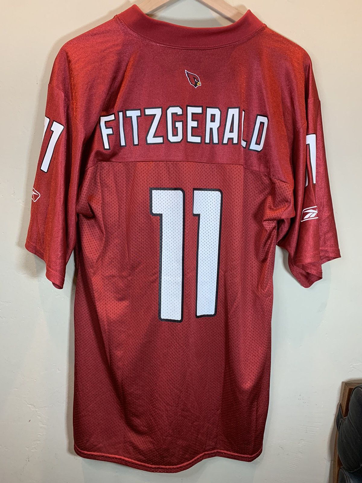 NFL × Reebok *RARE* Larry Fitzgerald #11 Arizona Cardinals NFL Jersey - M Size US M / EU 48-50 / 2 - 2 Thumbnail