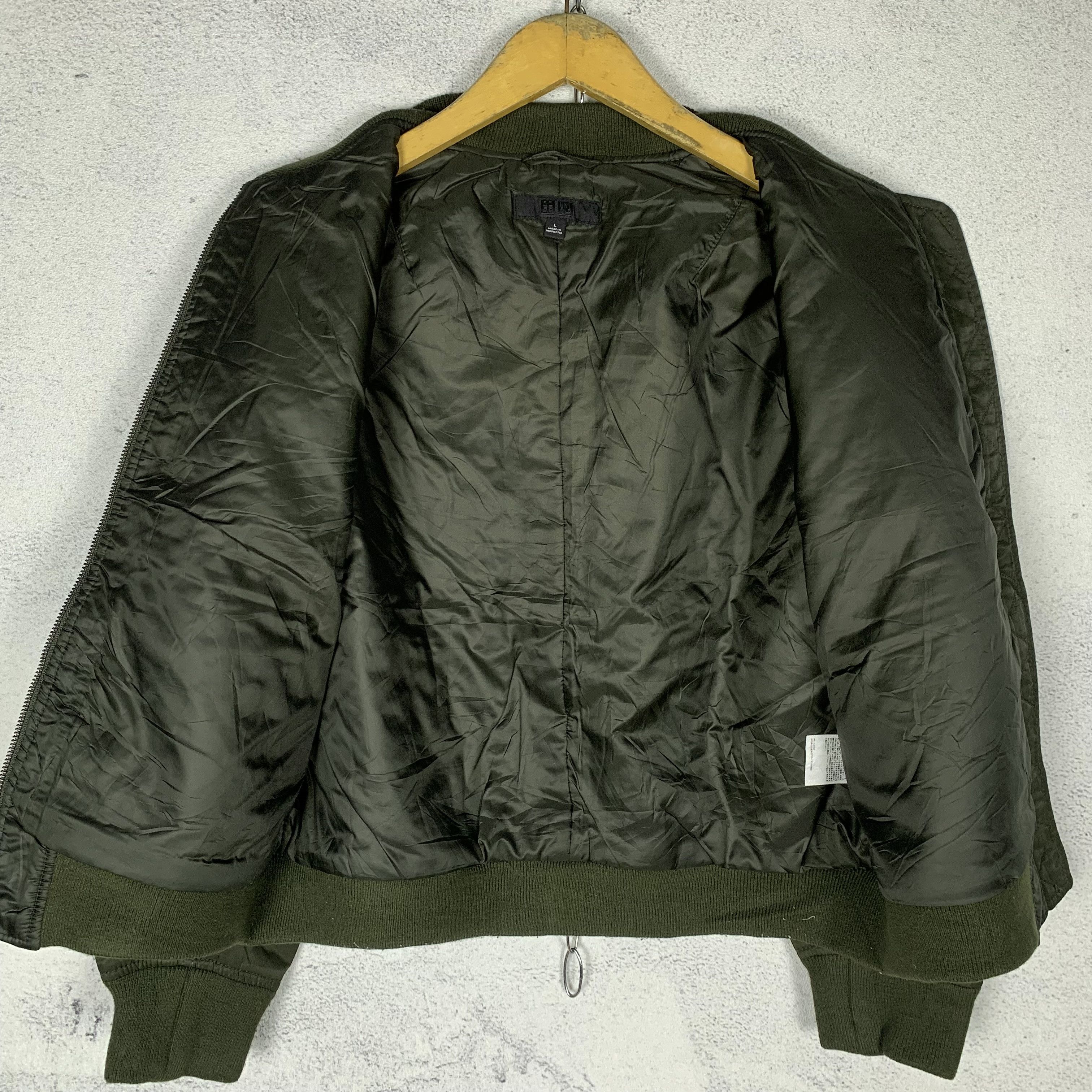 Japanese Brand Uniqlo CWU Bomber Flight Jacket Size L / US 10 / IT 46 - 3 Thumbnail