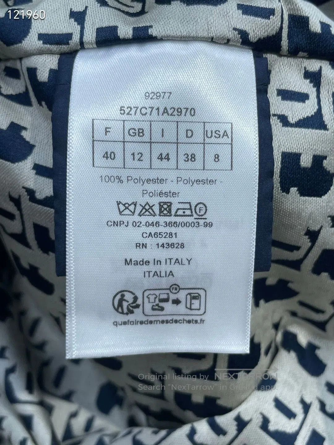 Dior Dior 2026 Monogram Hooded Jacket. Size S / US 4 / IT 40 - 8 Thumbnail